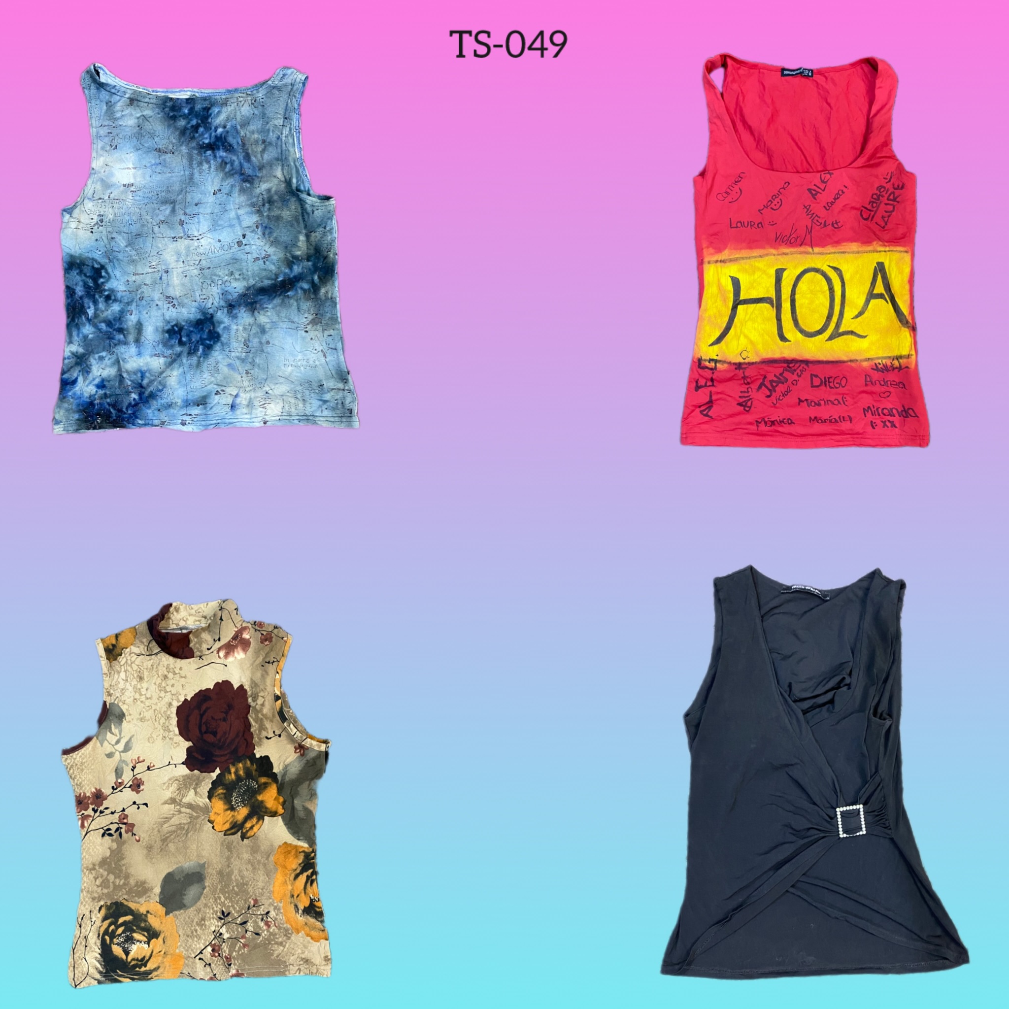 Camisole iconique Y2K (TS-049)