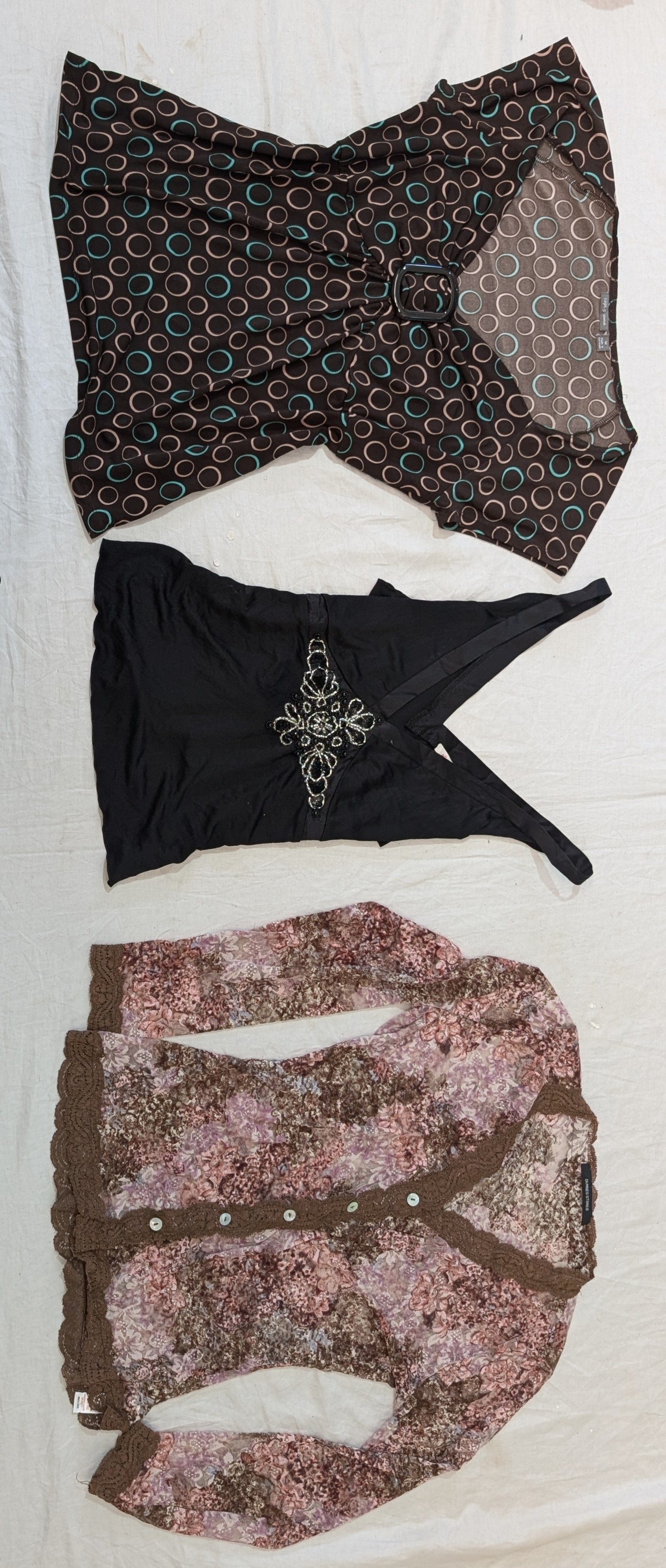 GRUNGE BROWNIE TOPS (BRANDS INCULOADED) Dunnes Stores,alice Olivia, Apt9, etc