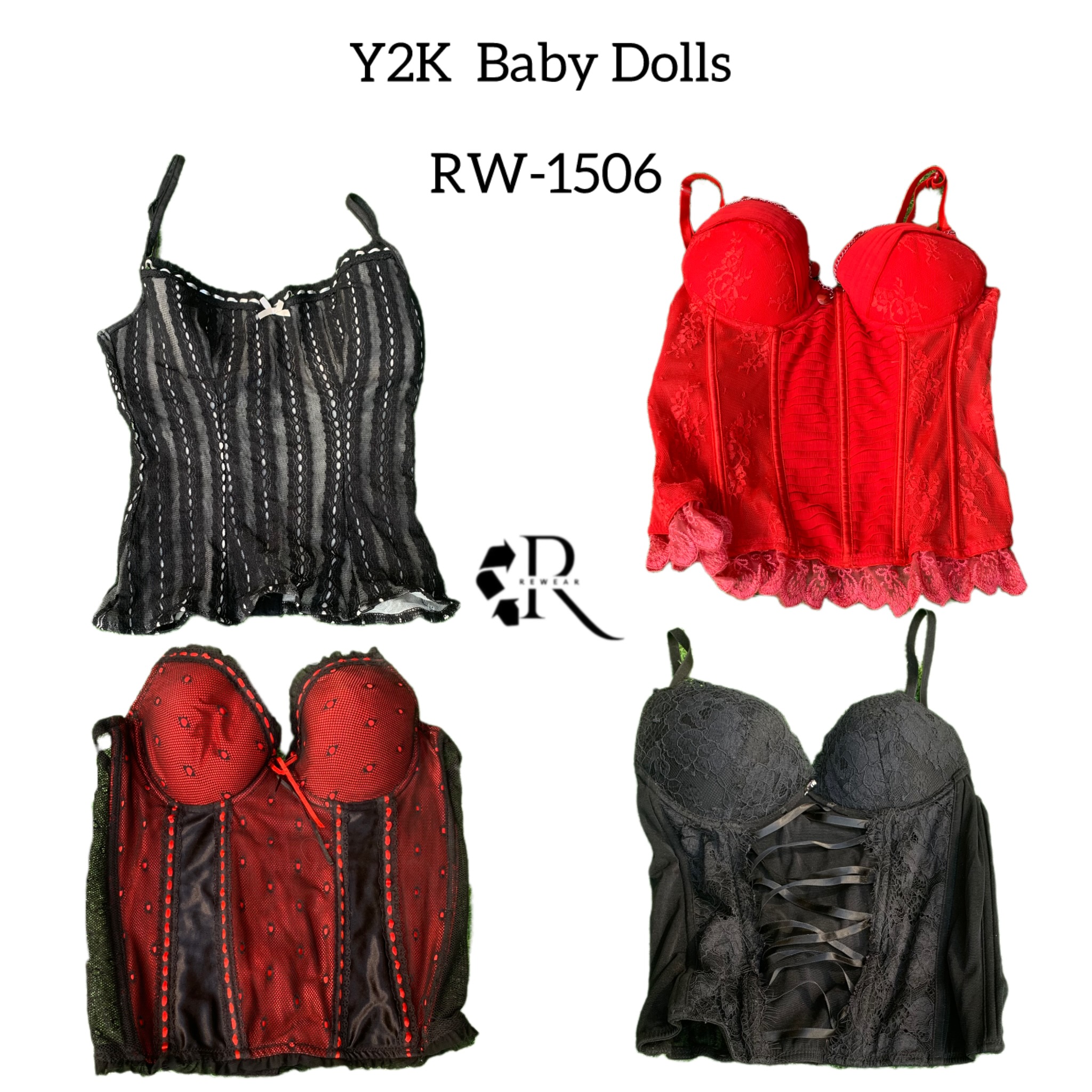 Y2K Era Cyber Girl Baby Dolls RW-1506