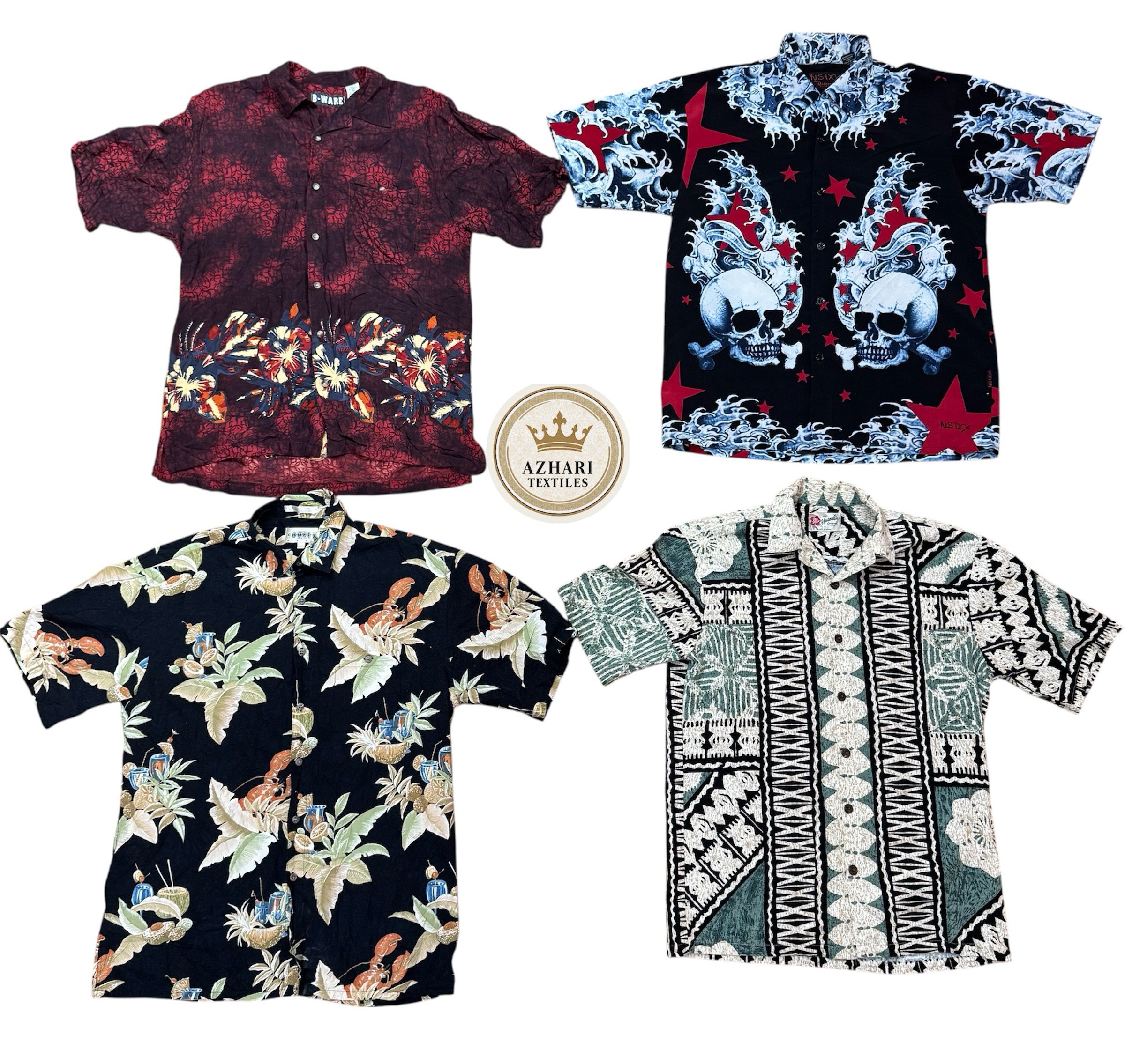 Chemise hawaïenne 6 pcs À 413