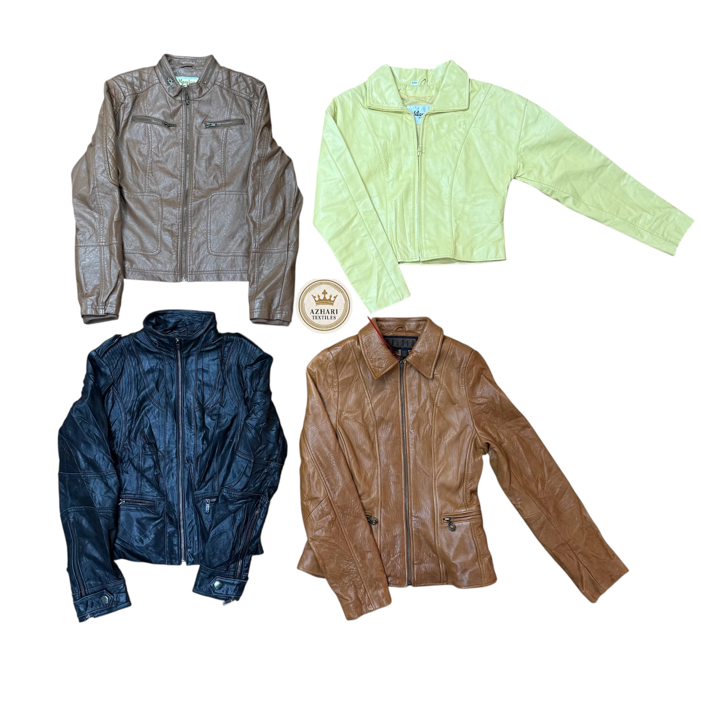 Vestes en cuir 5 pcs À 414