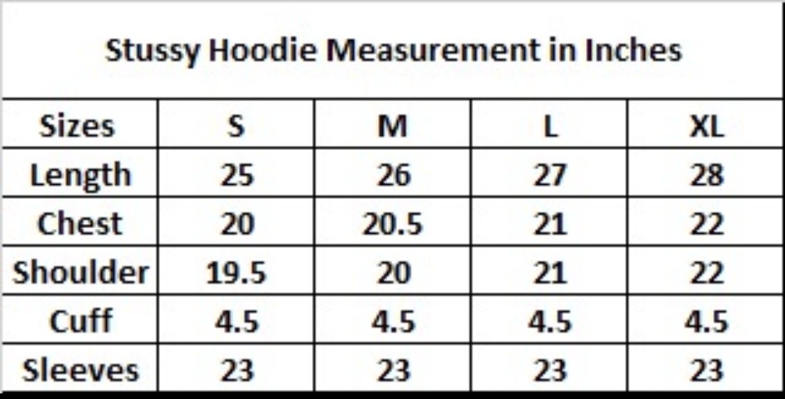 Stussy rework style embroidery hoodies