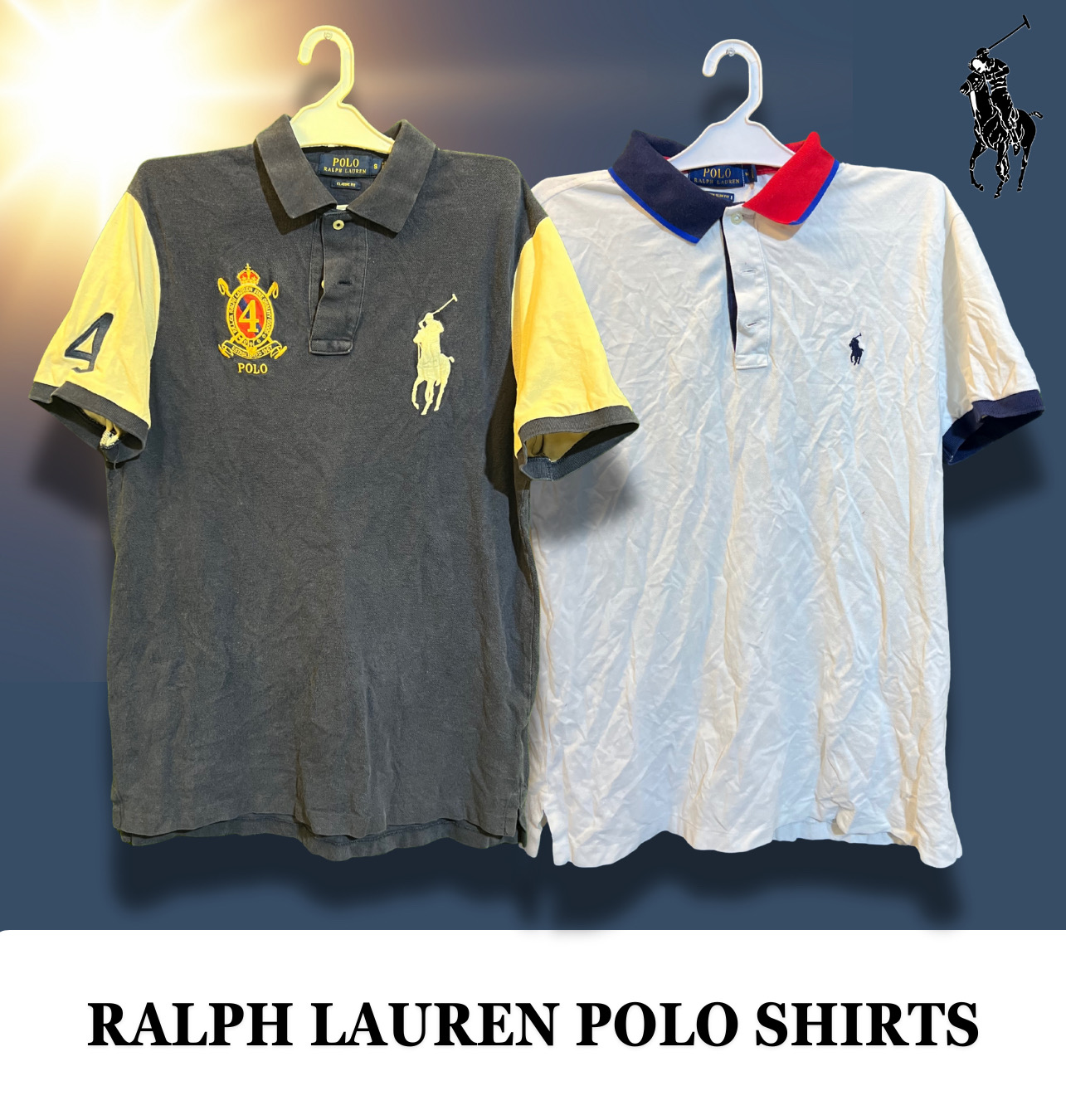 Premium Ralph Lauren polo Shirts Included with Big Pony