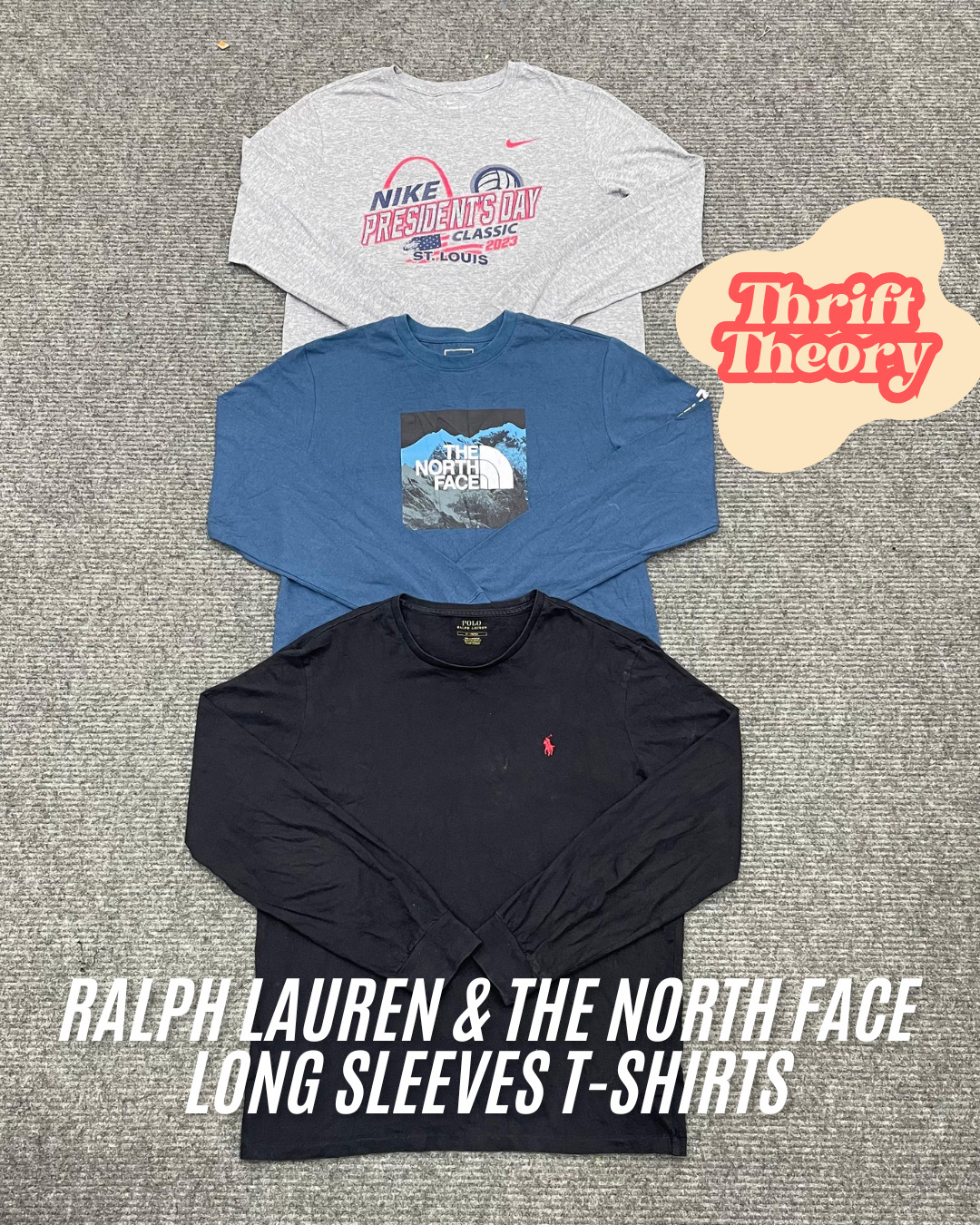 Ralph Lauren & The North Face Long Sleeves T-Shirts - (28/01)