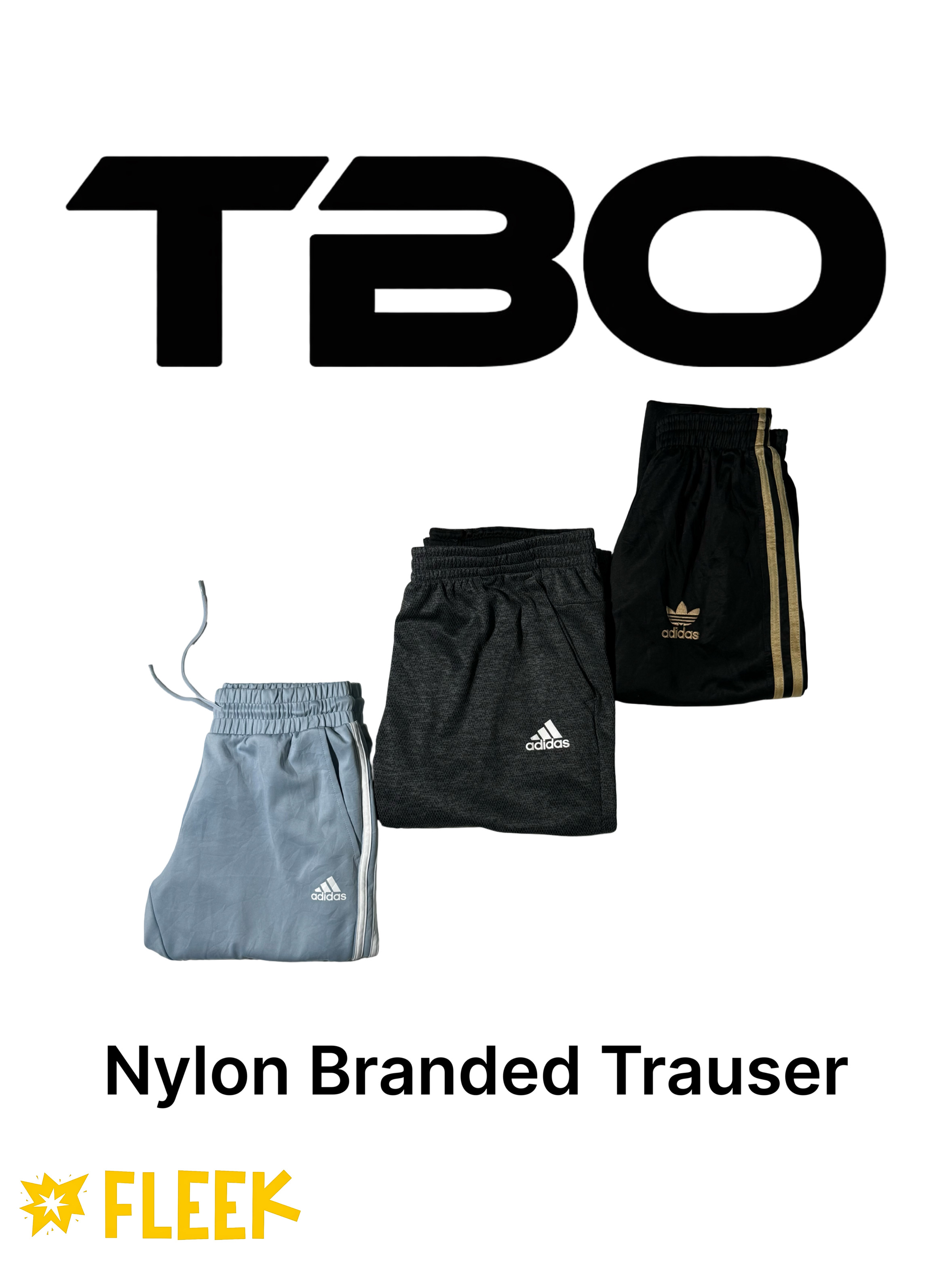 Nylon Branded Track Pants