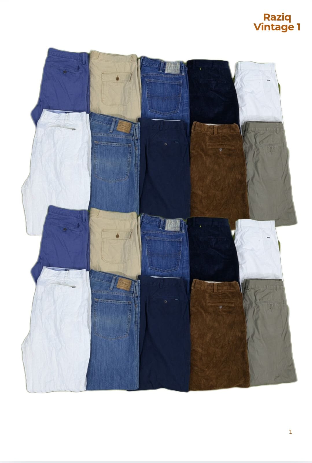 💥 RV1936 Ralph Lauren Cotton & Jeans pant