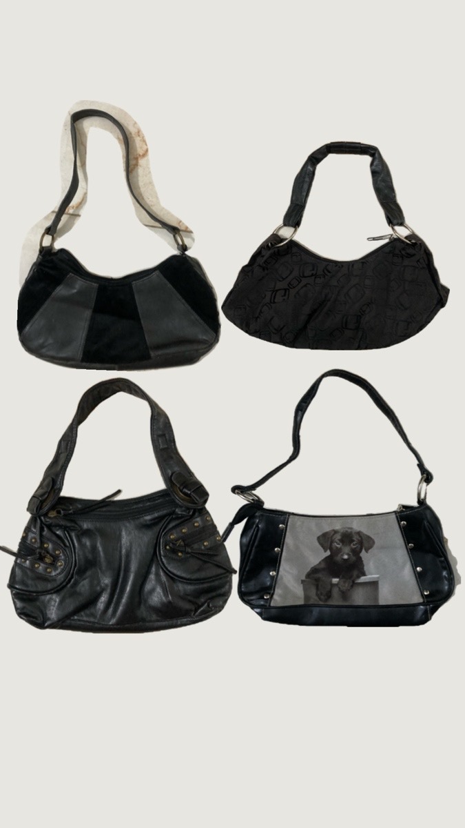 Y2k Midnight Static bags