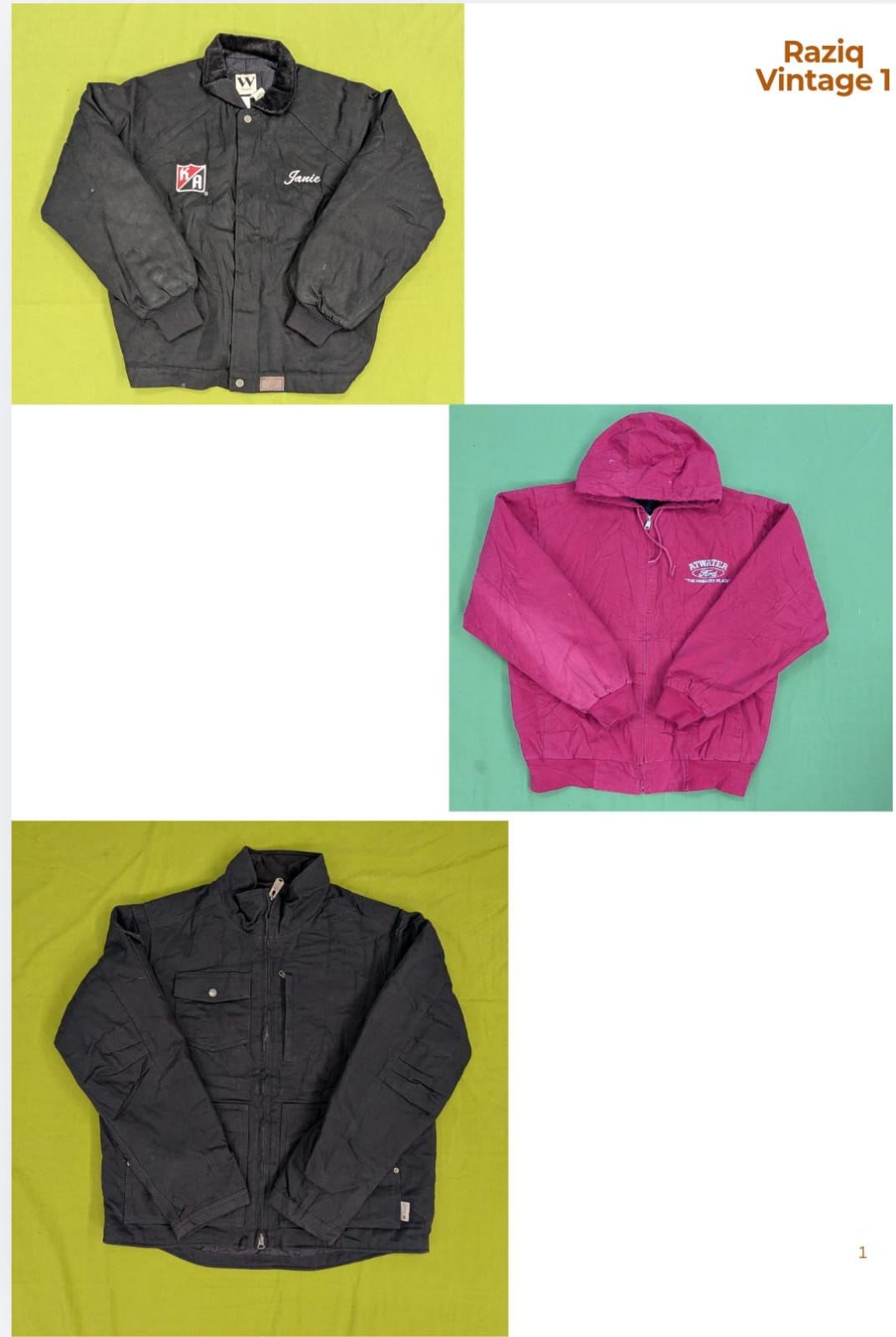 💥 RV1949 Workwear Jackets