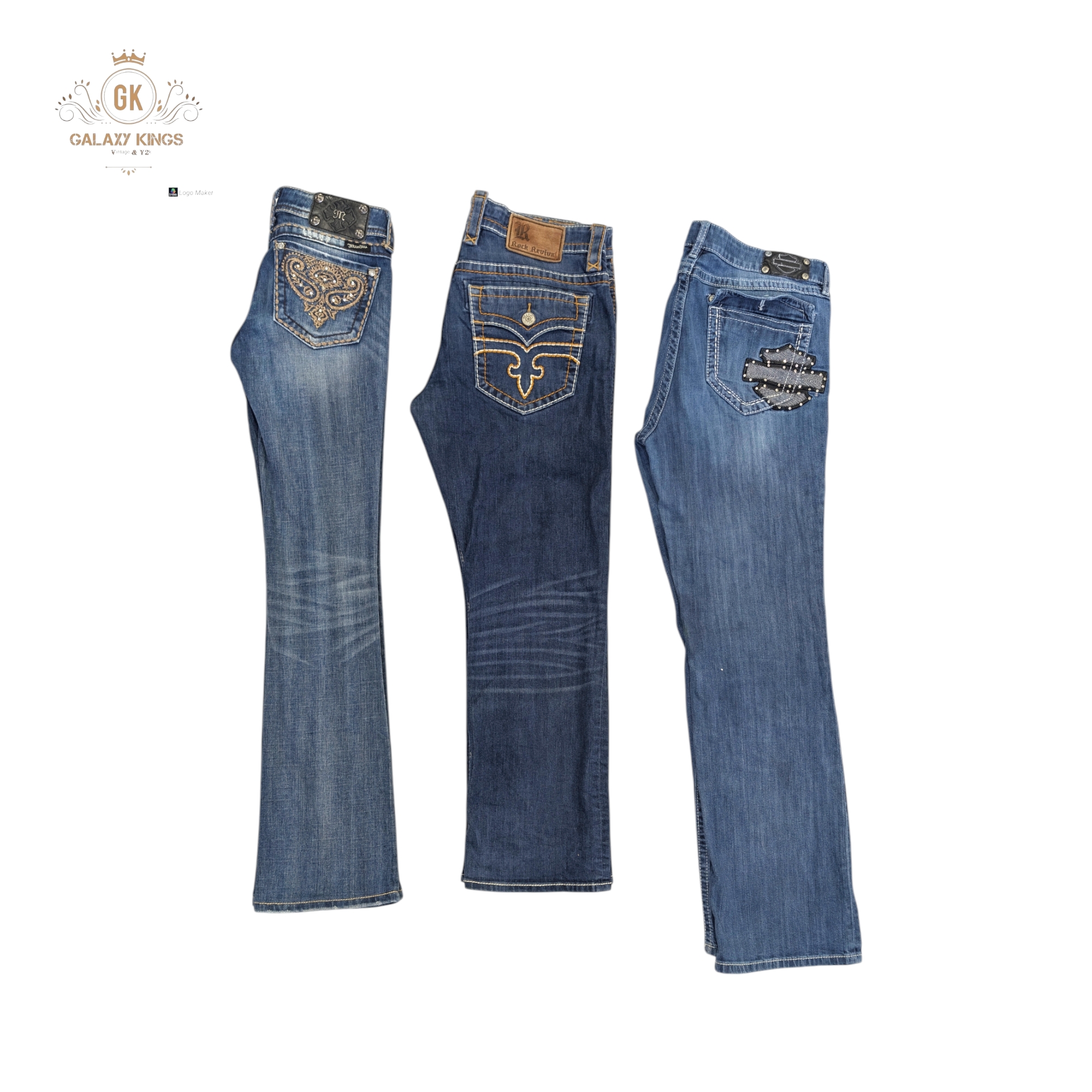 Miss Me True Religion And Rock Revival Flare And Straight Jeans