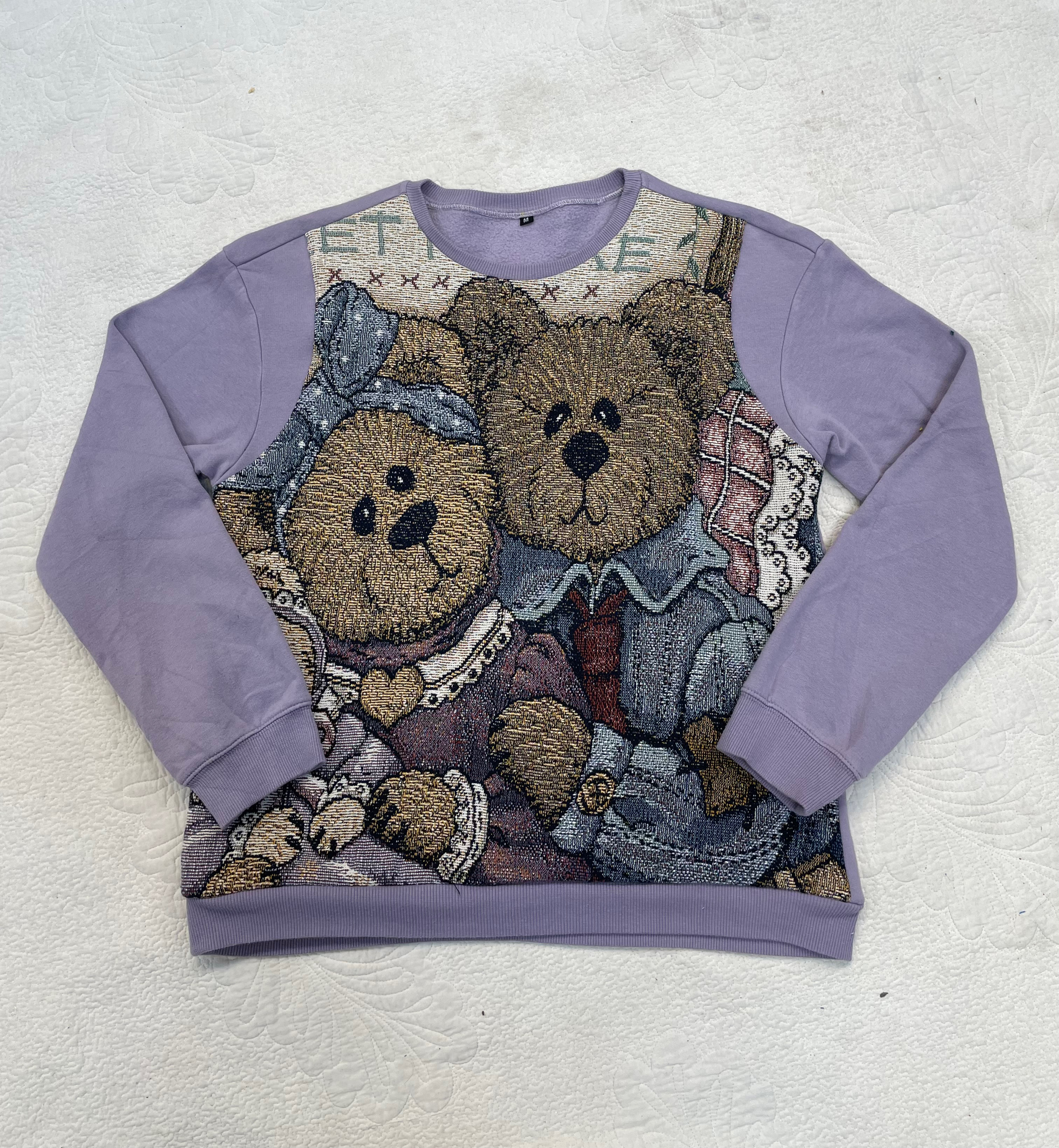 Upcycle Sweatshirt With Tapestry (RW-01-)