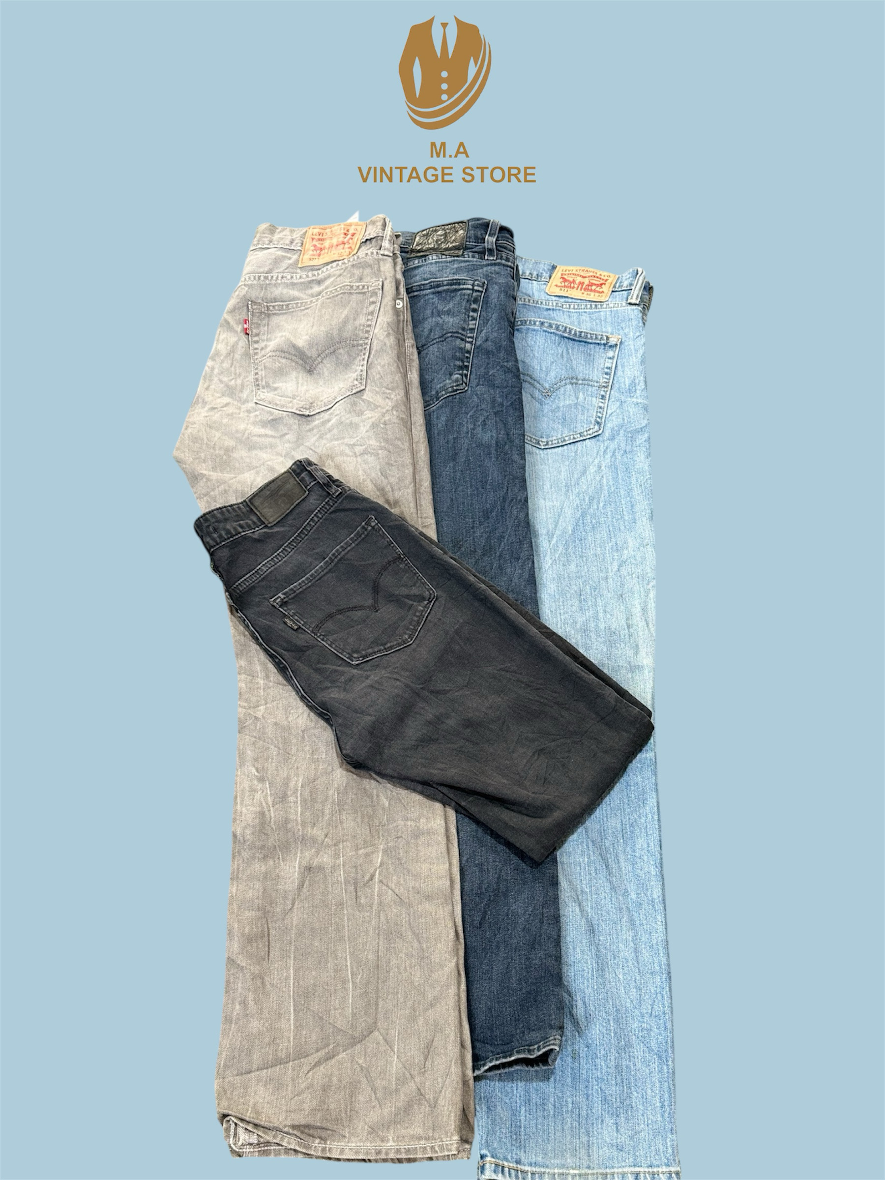 Premium  Levies  Jean Pants Mix Code