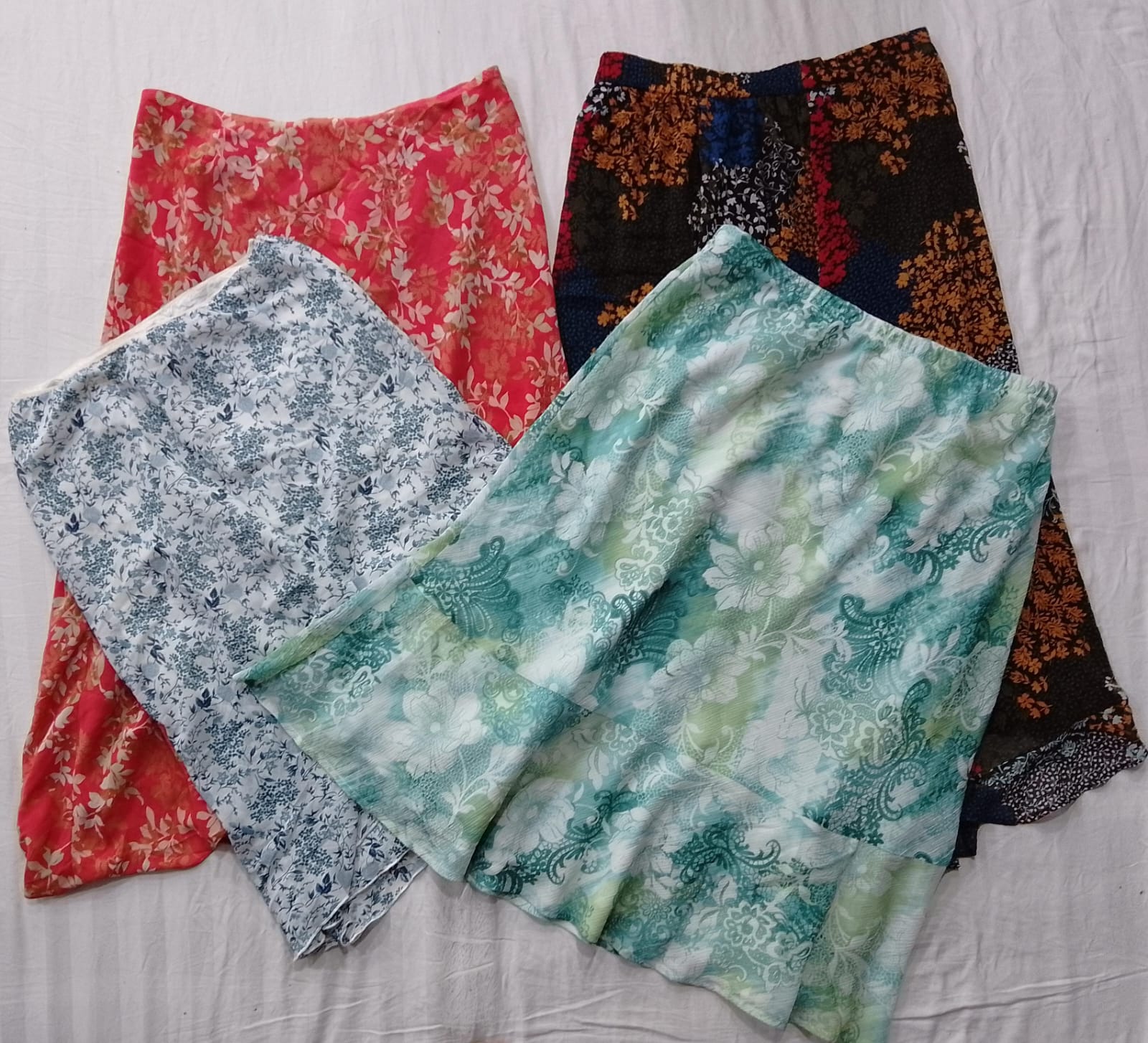 CR6185 Y2K Poly Skirts
