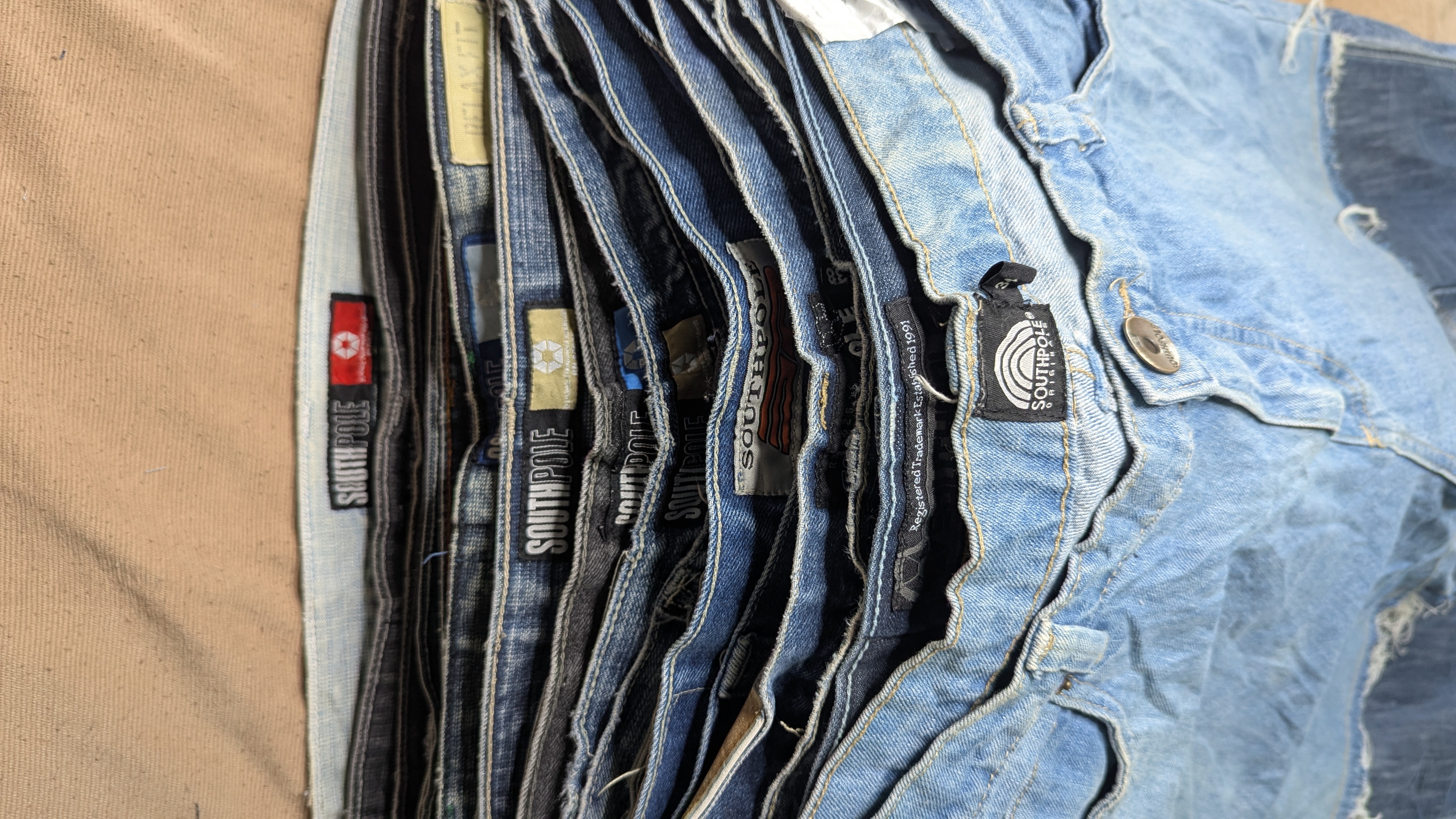 Jean baggy Southpole pour hommes