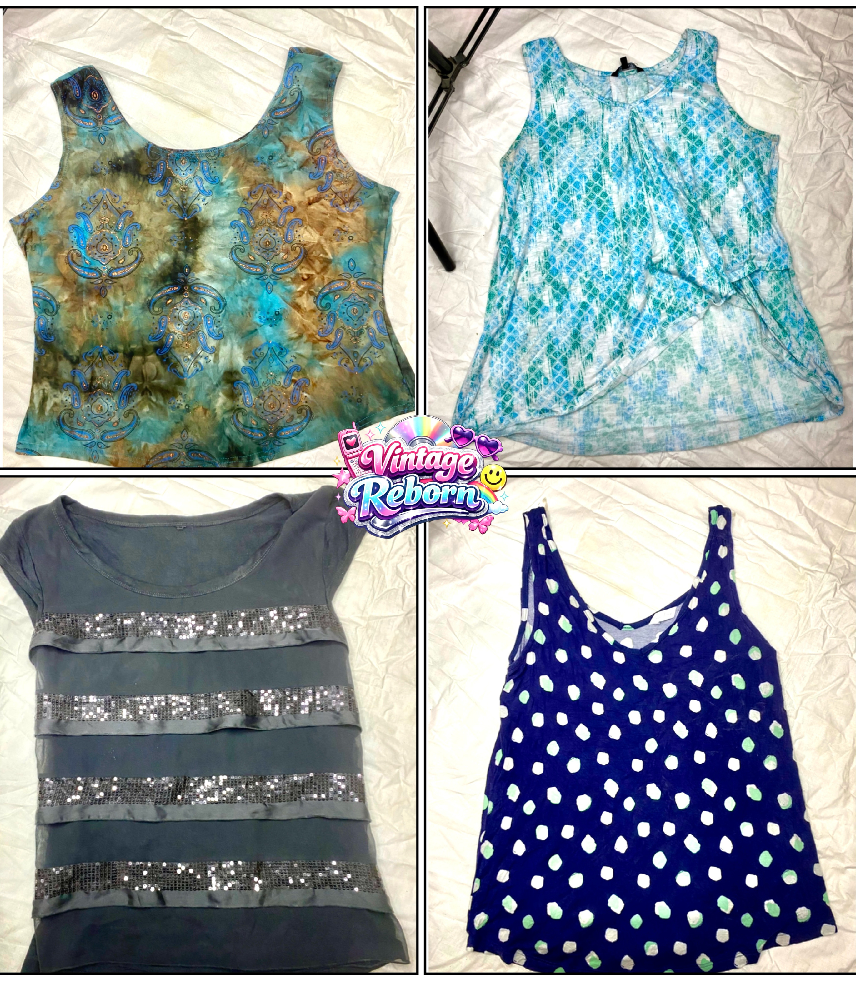 VR-210 | ヴィンテージY2Kトップスバンドル