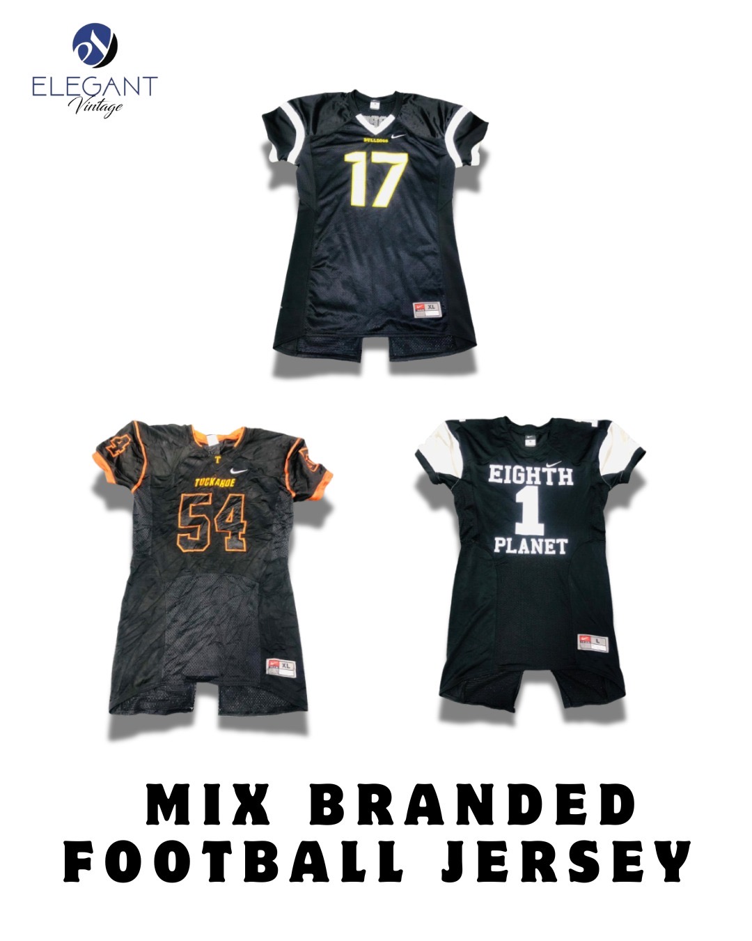 Mix Branded Football T-Shirts - EVM0707