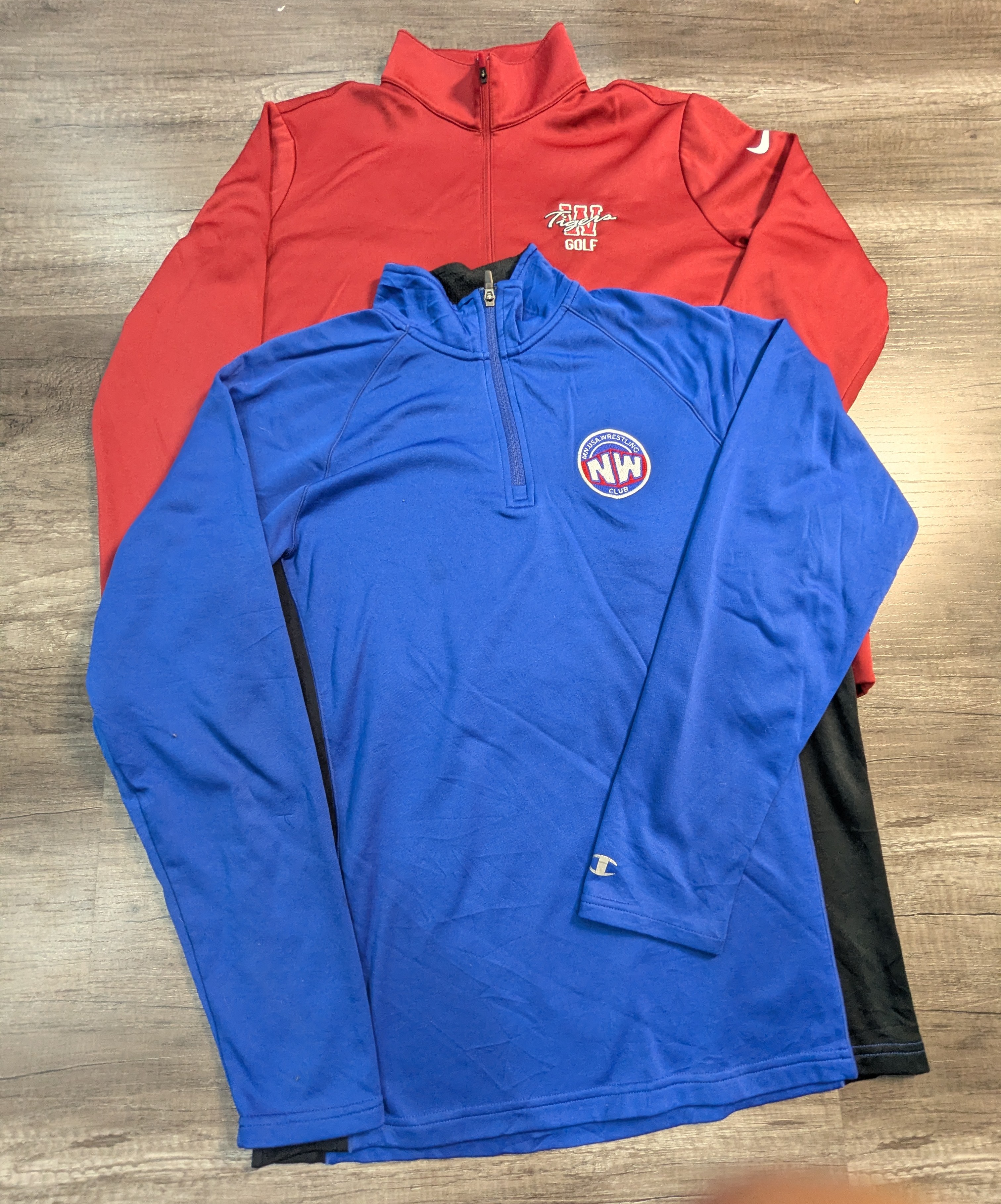 3411 - Under Armour, Adidas, Reebok, Chaps, Champion, Nike ¼ Zip