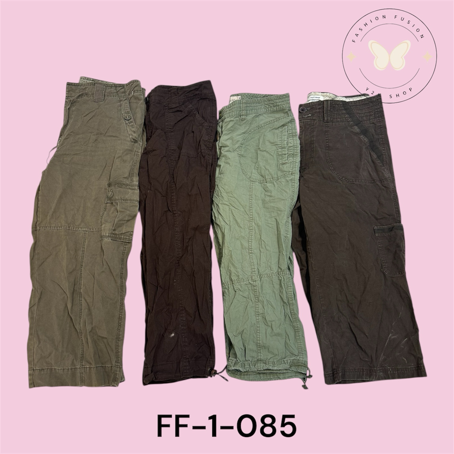 Herren Leichte Cargo Caprihosen – Freizeitkleidung (FF-1-085)