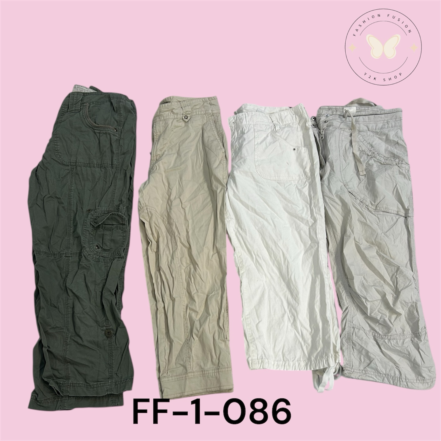 High-Quality Utility Cargo Capri (FF-1-086)