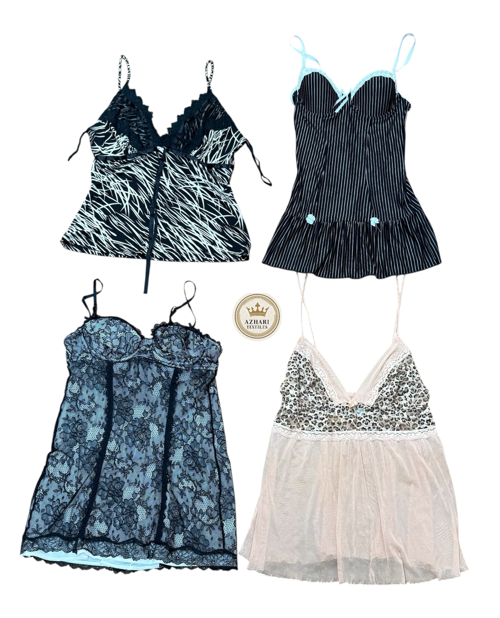 Y2K Multi colour Nighties 10 pcs At 418