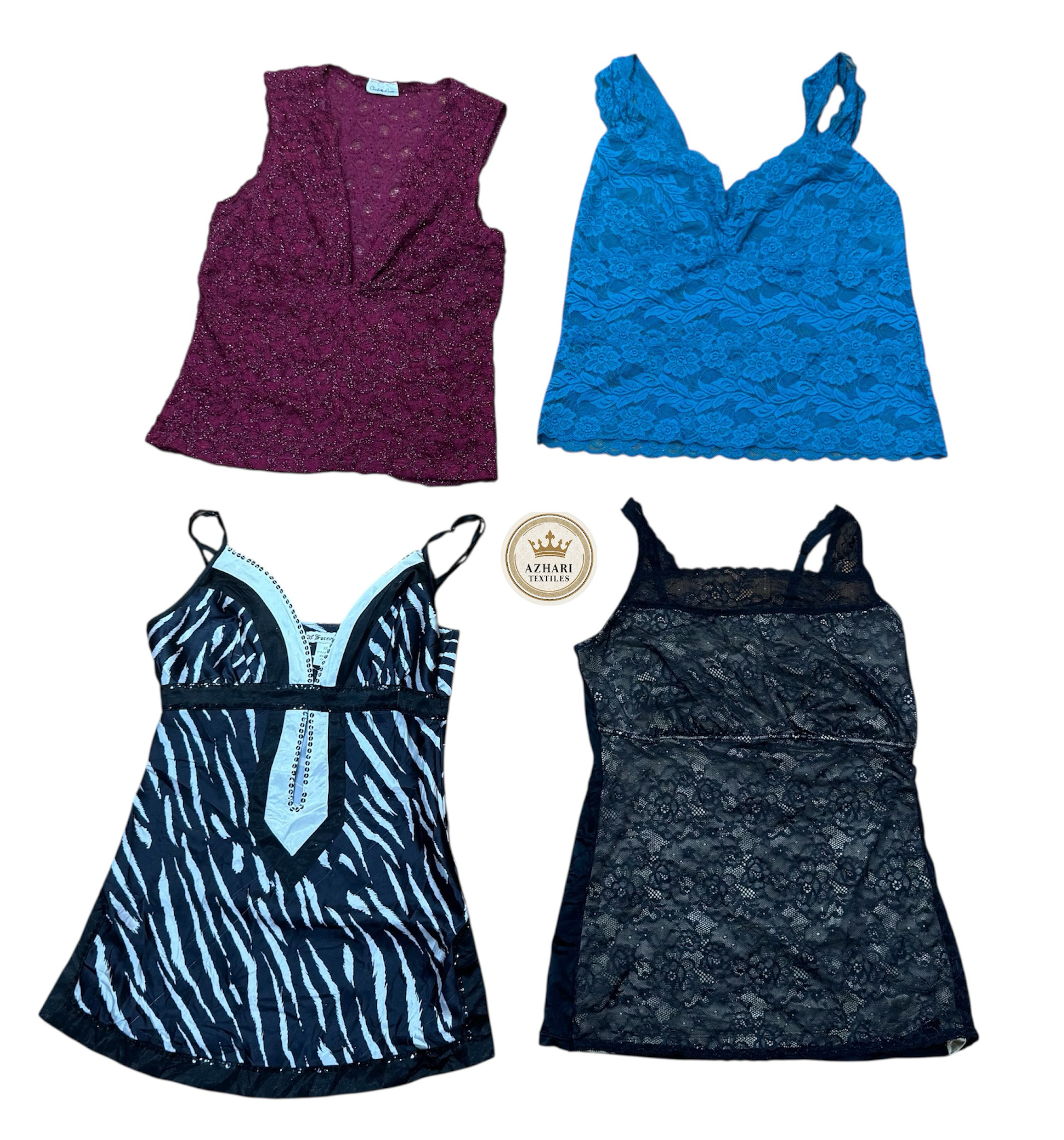 Tops tropicaux Y2K 10 pcs À 421