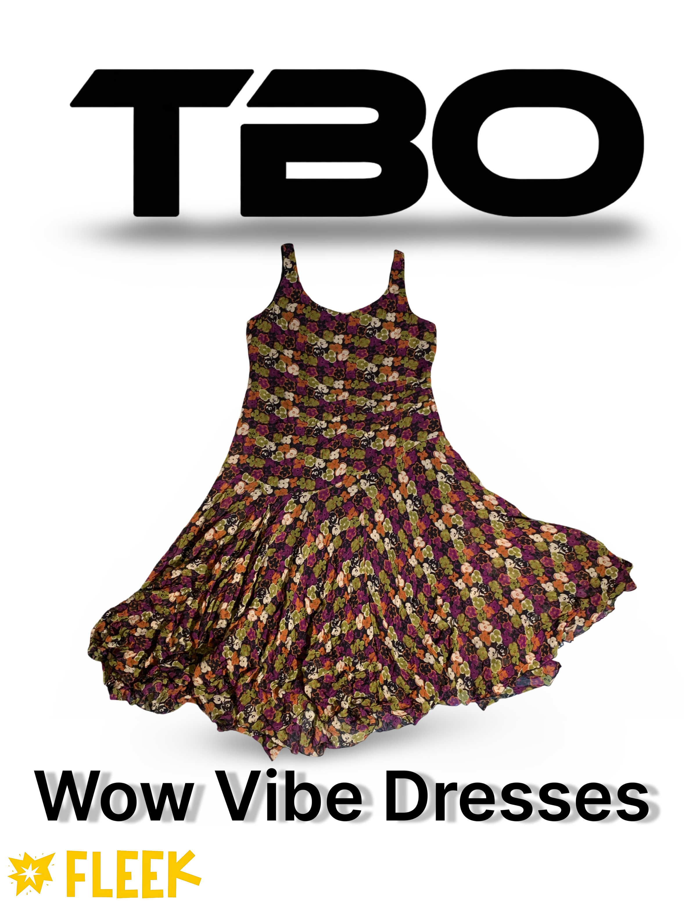 Wow Vibe Dresses    (TBO-224)