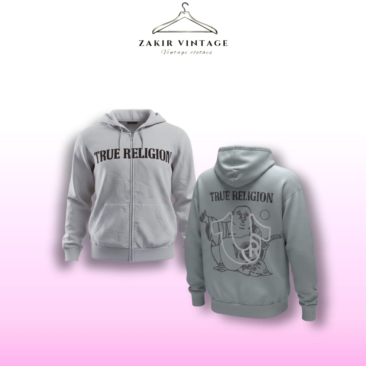 True Religion und Playboy Hoodie