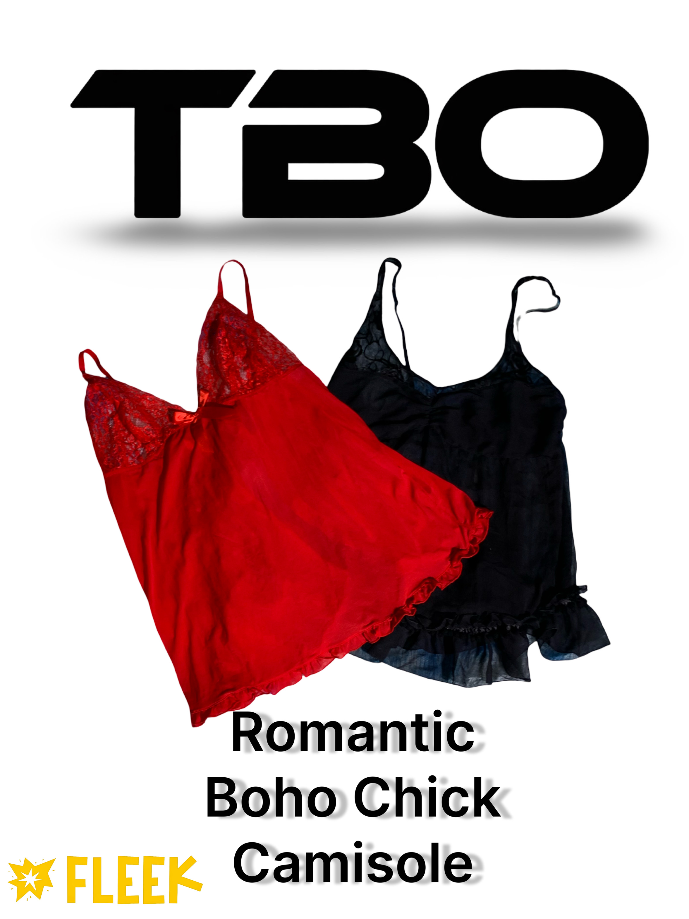 Camisole Bohème Romantique (TBO-226)