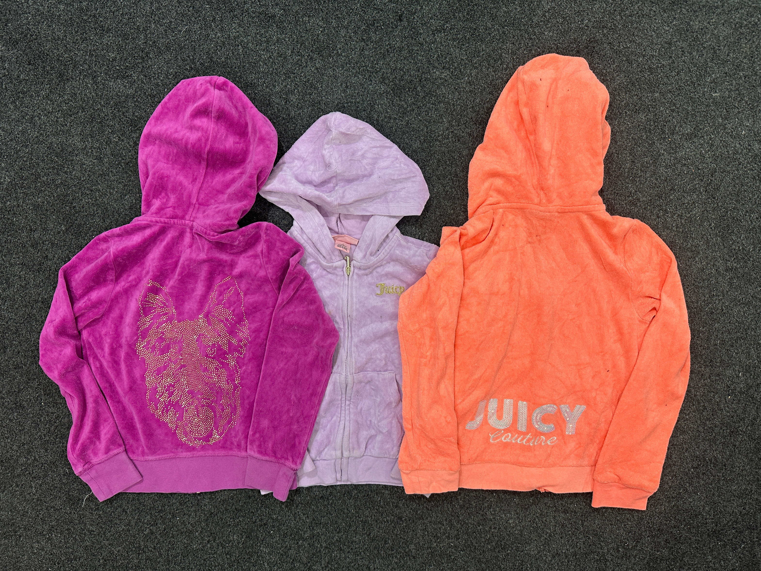 SD347 - Juicy Couture Reißverschlüsse - 7 Stück