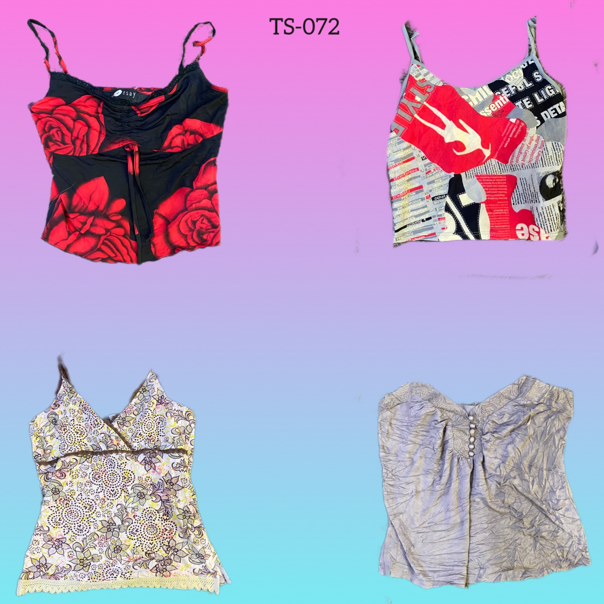 Y2K iconic Camisole (TS-072)