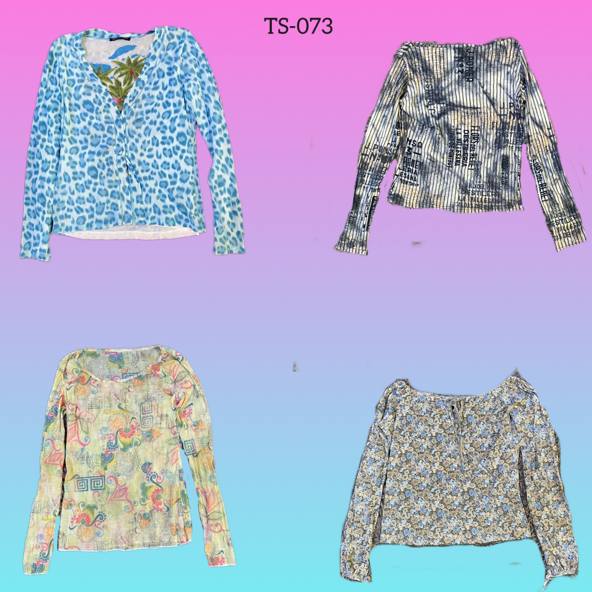 Y2K NYC Full Sleeve Tops (TS-073)