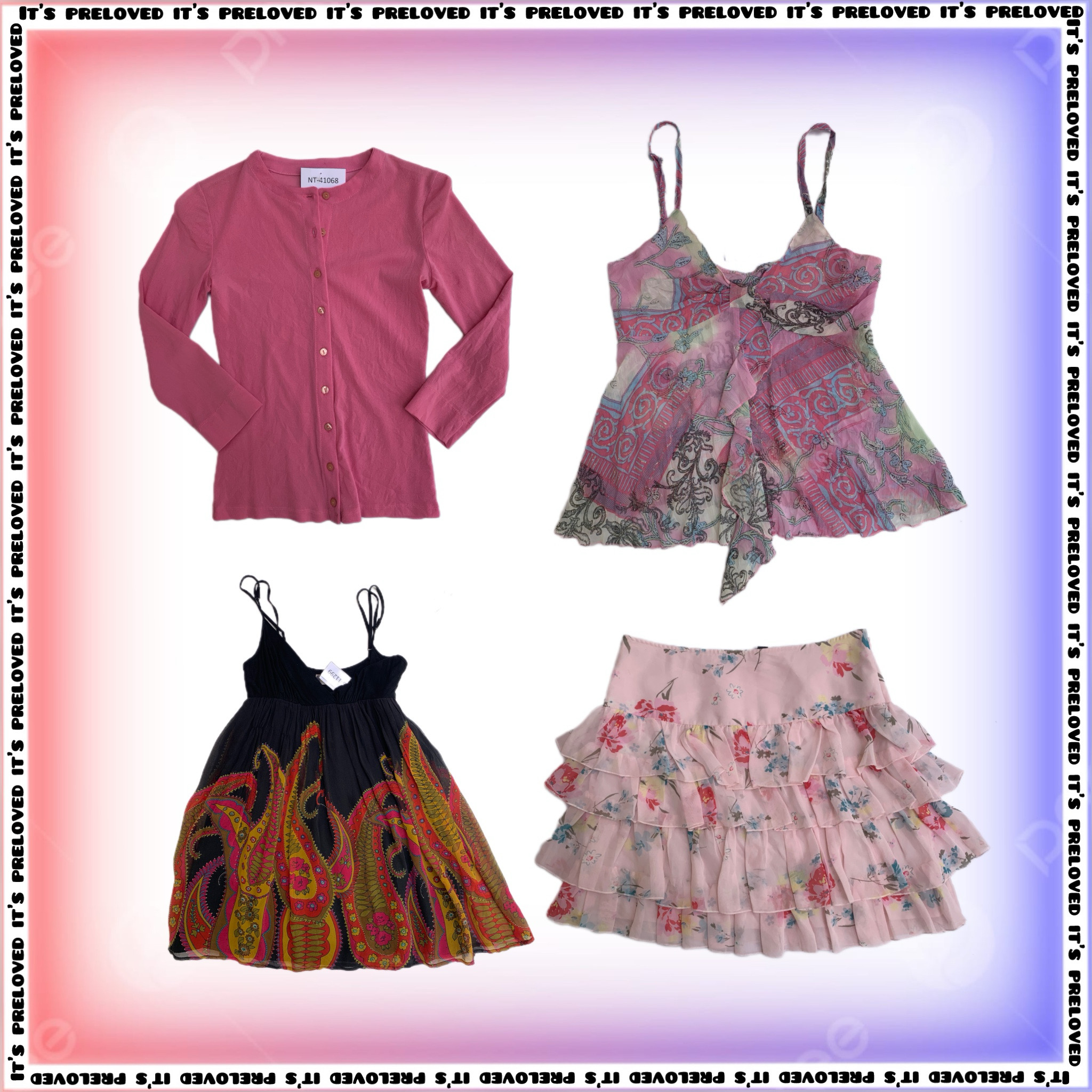 Ensemble Époque Clip Papillon - hauts, robes, jupes (SS-1903)