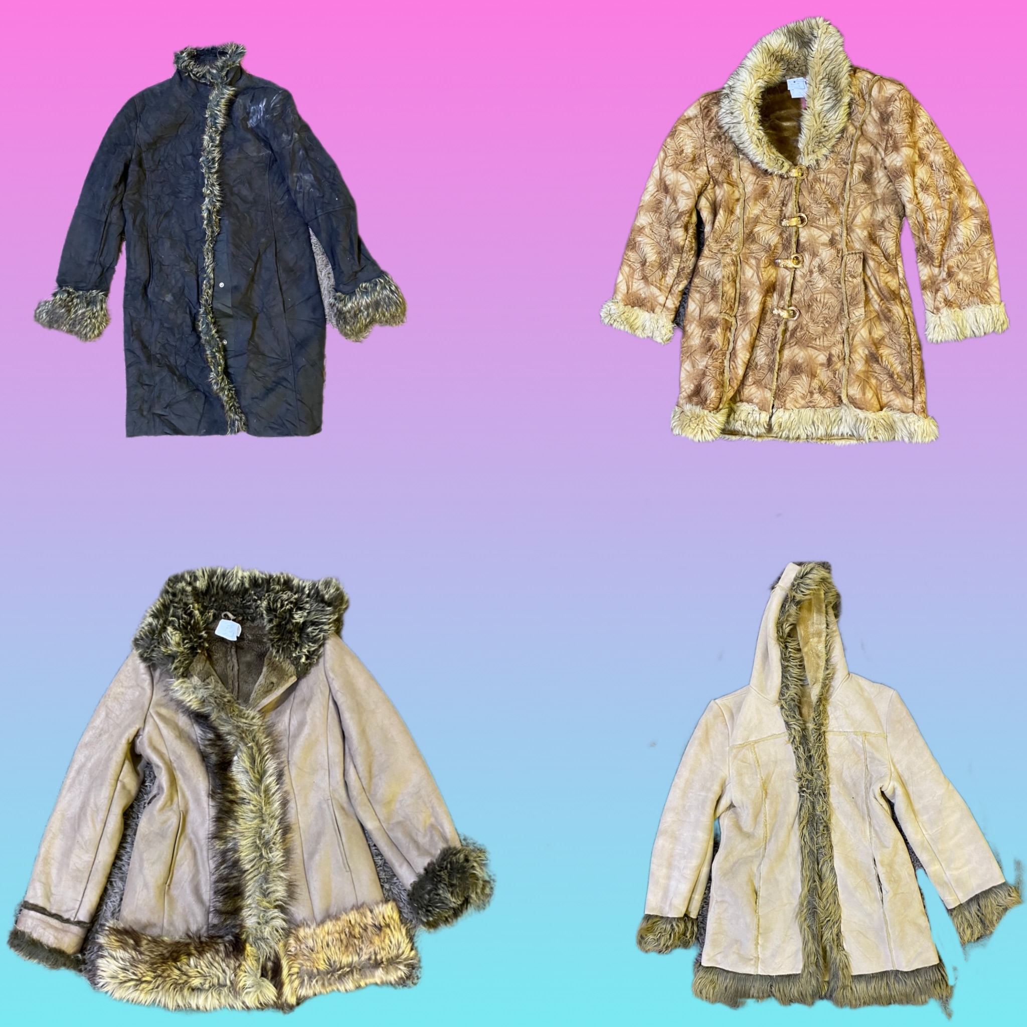 Cappotto afgano Y2K (TS-080)