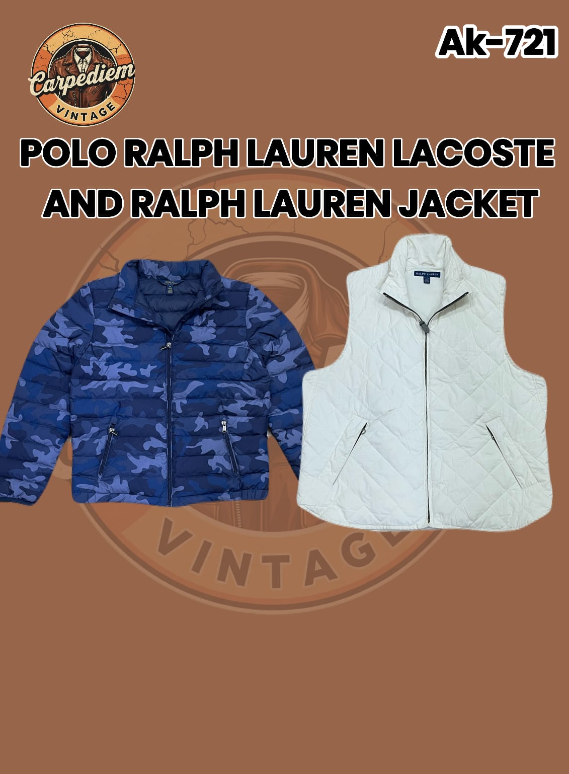 Polo Ralph Lauren Lacoste and Ralph Lauren Jacket Ak-721