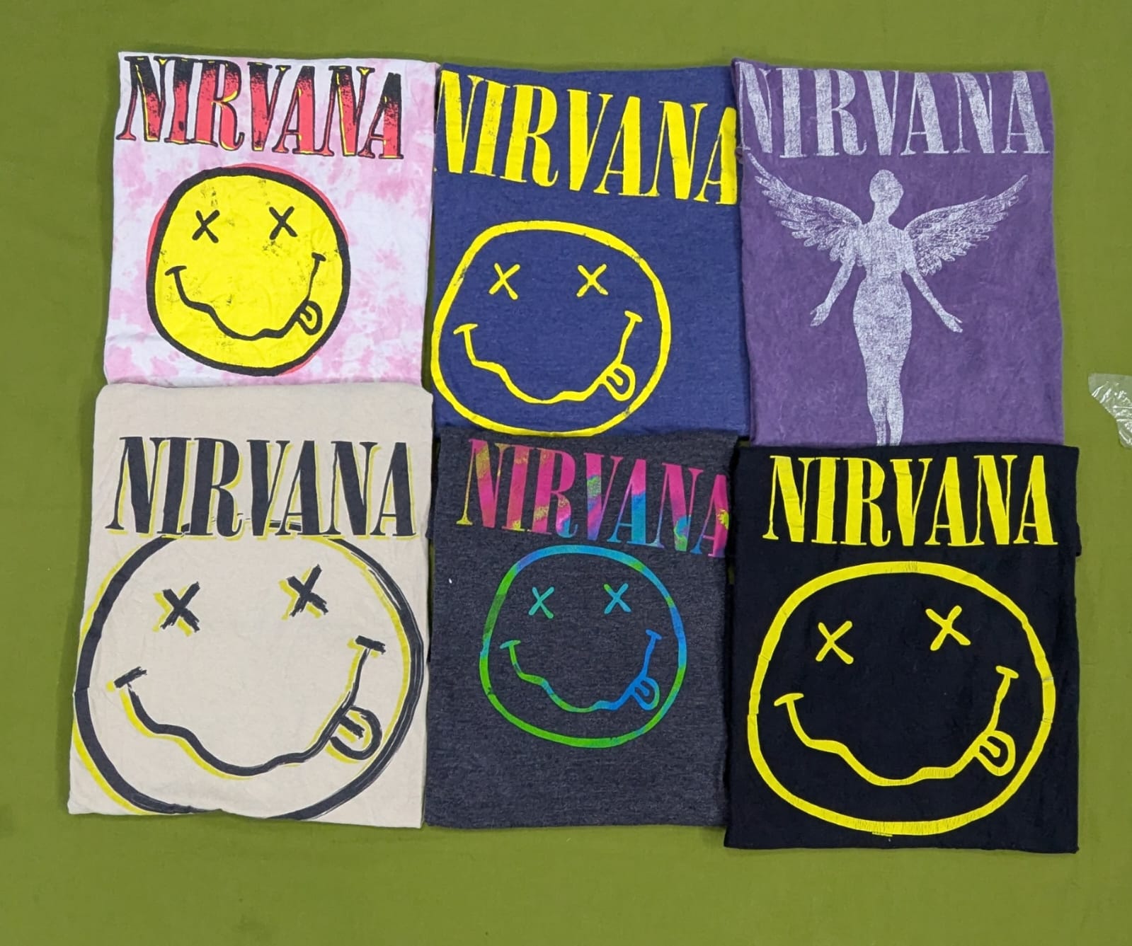 RV1965 Nirvana Band Tshirts