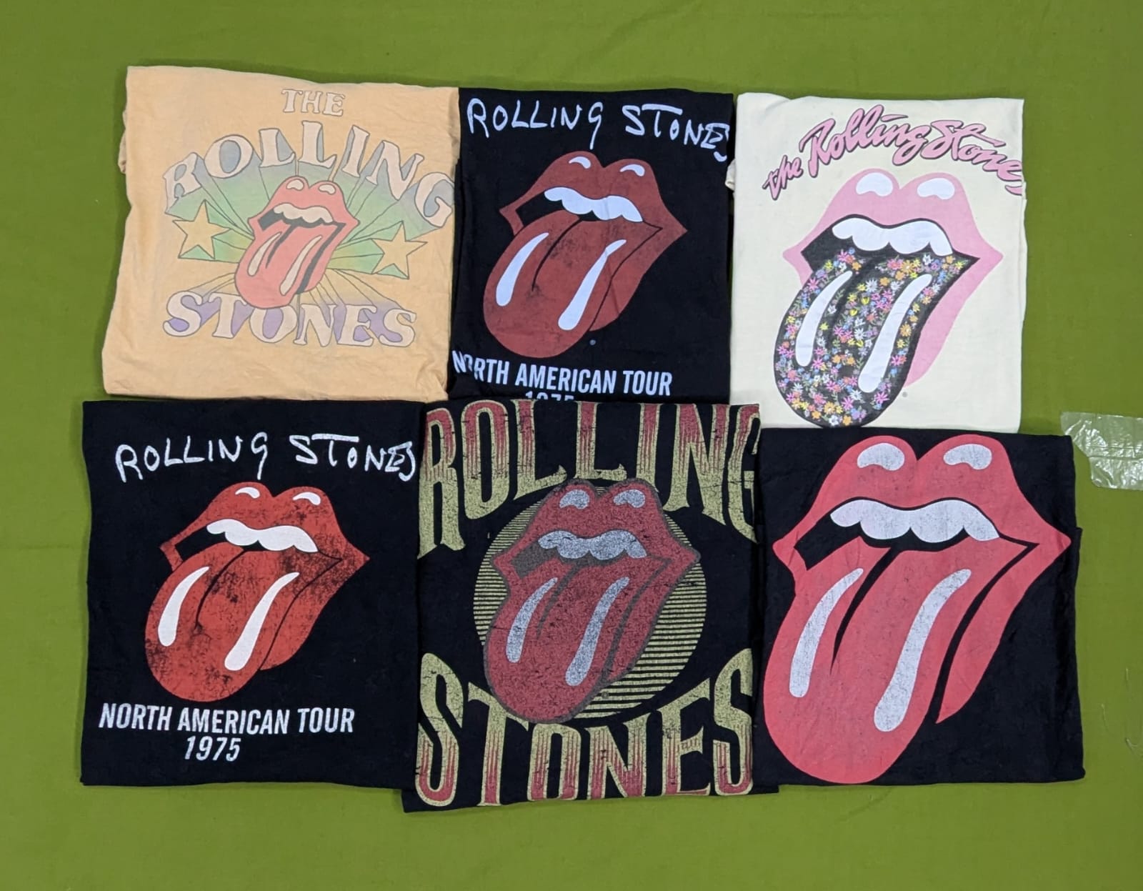RV1967 Rolling stones Band Tshirts