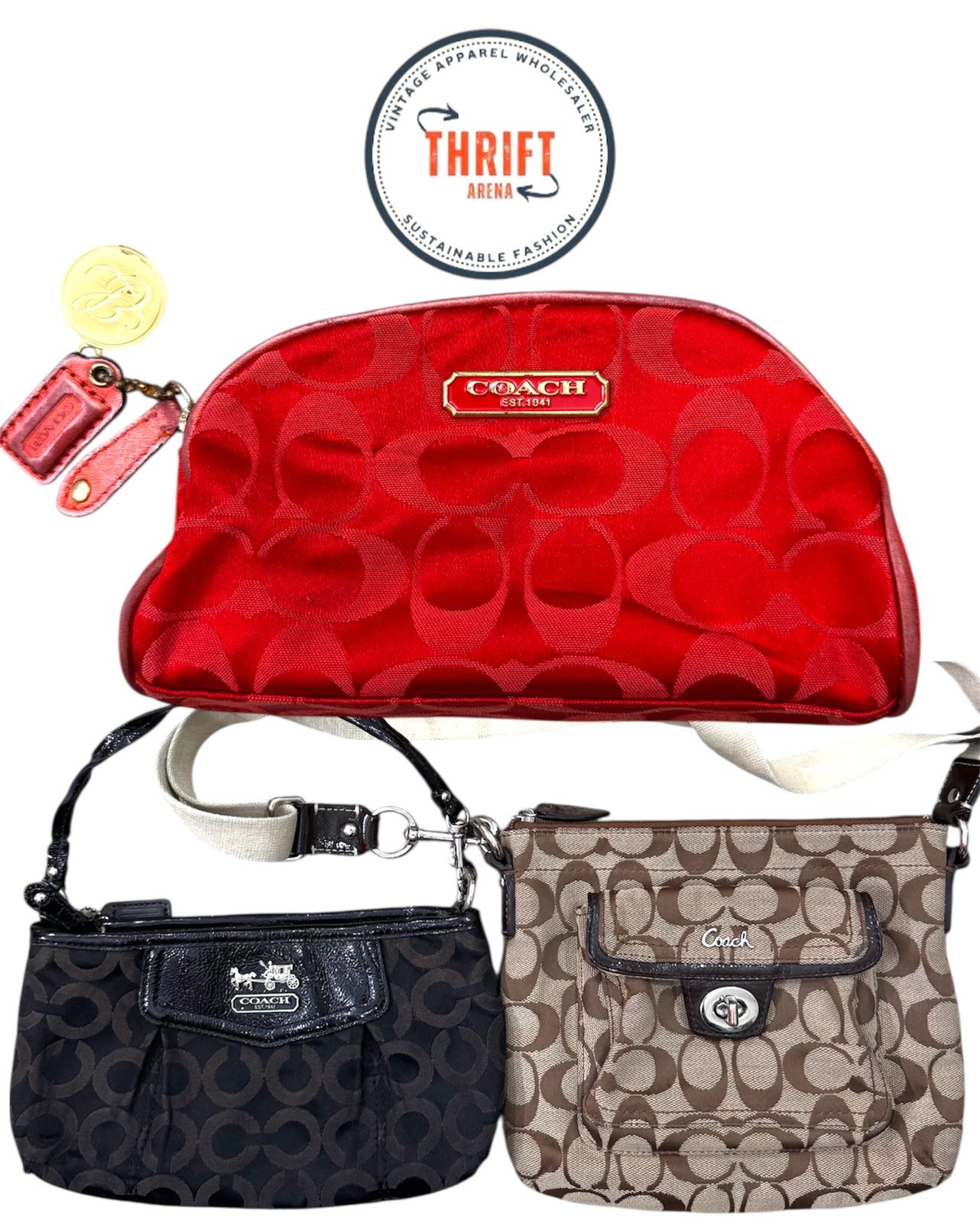 LX311 Premium Coach Geldbörsen und kleine Taschen