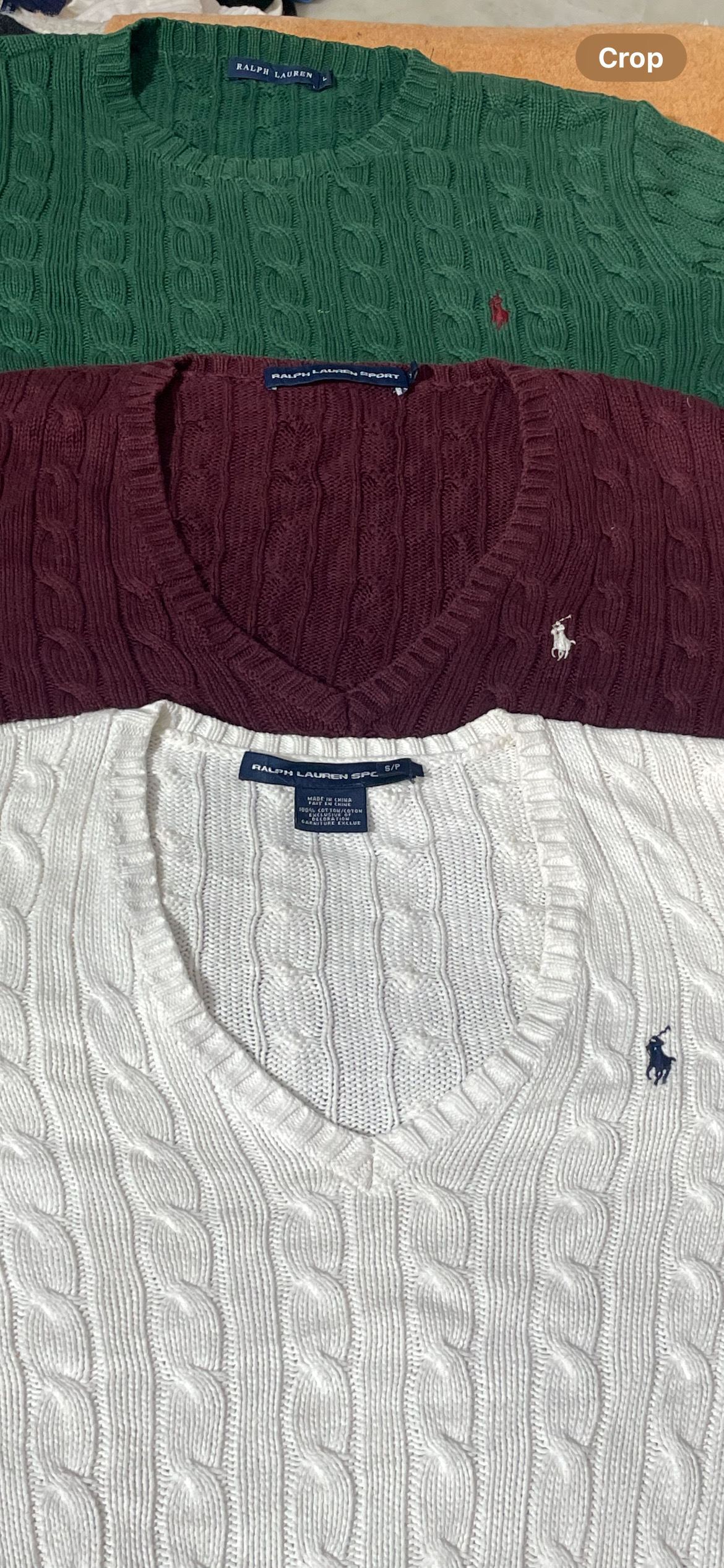 Ralph Lauren cable Knit