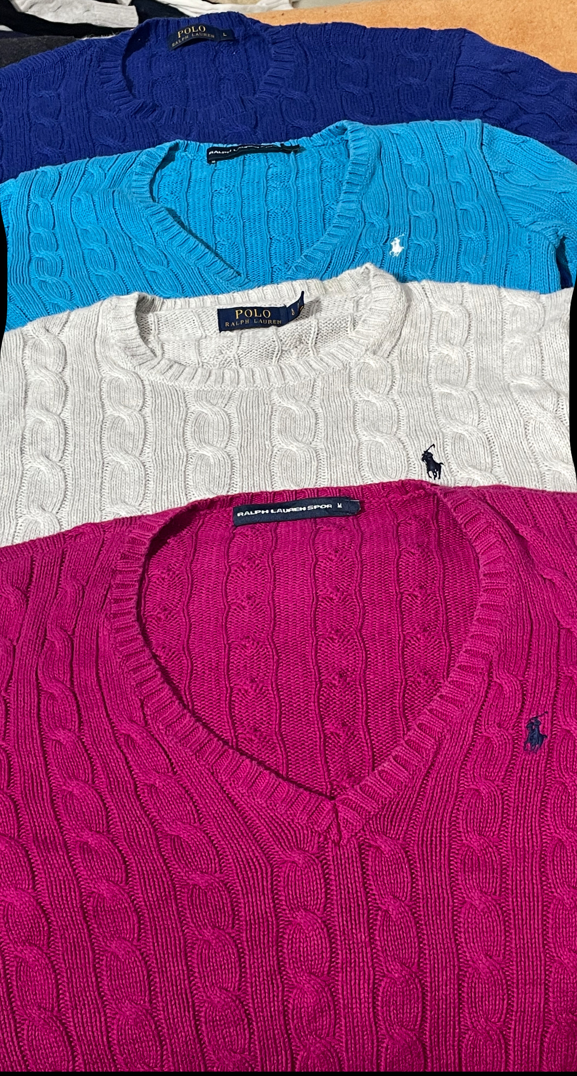 RALPH LAUREN SWEATERS