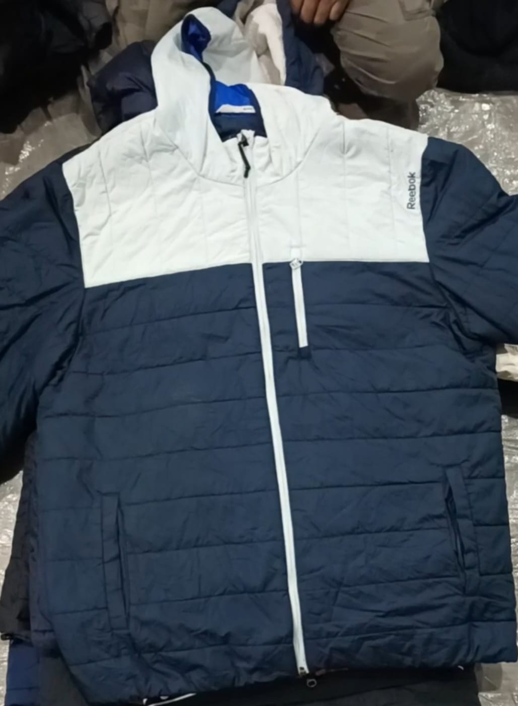 Mixed Branded Puffer Jacket