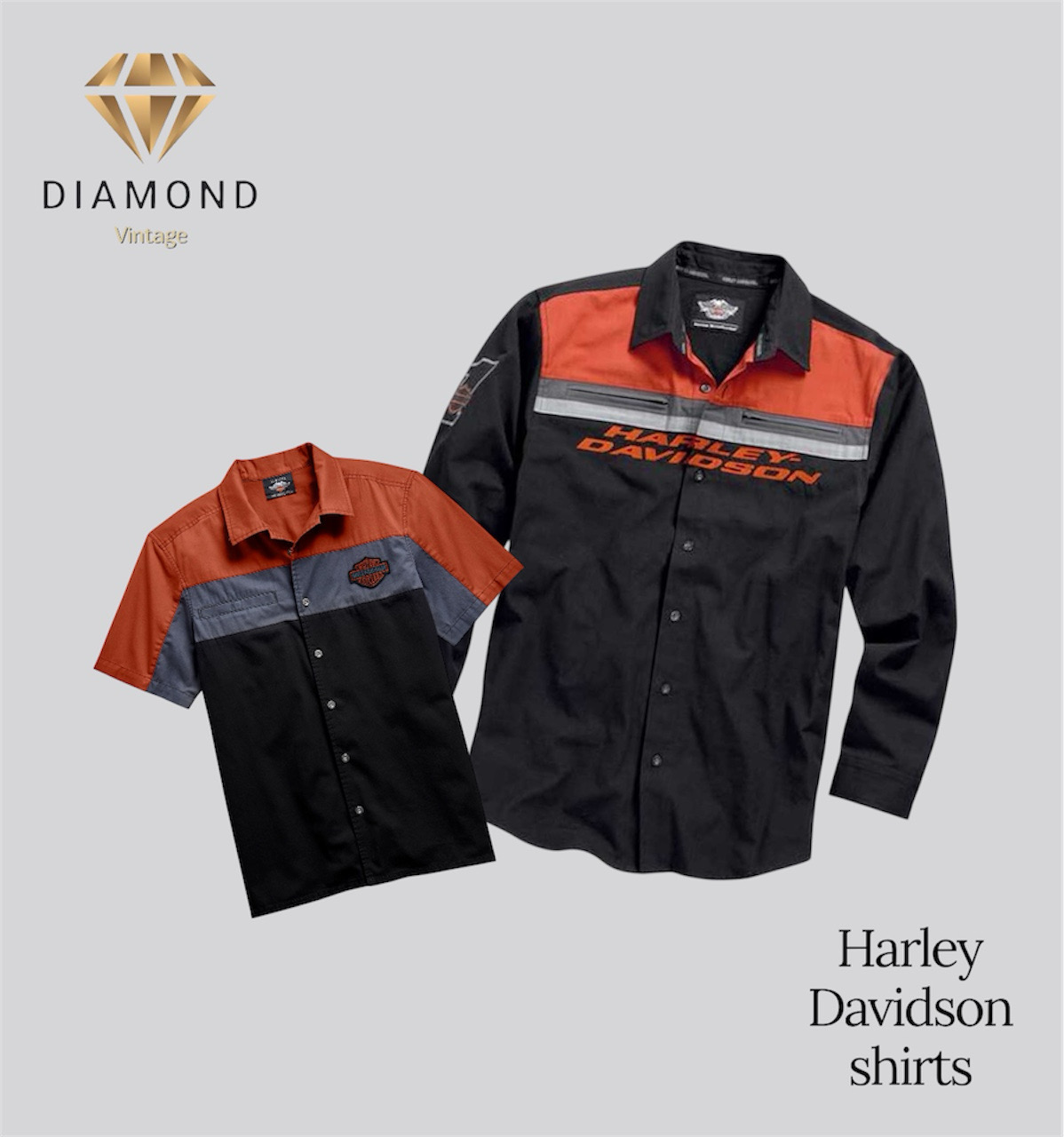 Chemises Harley Davidson (DV -01-493)