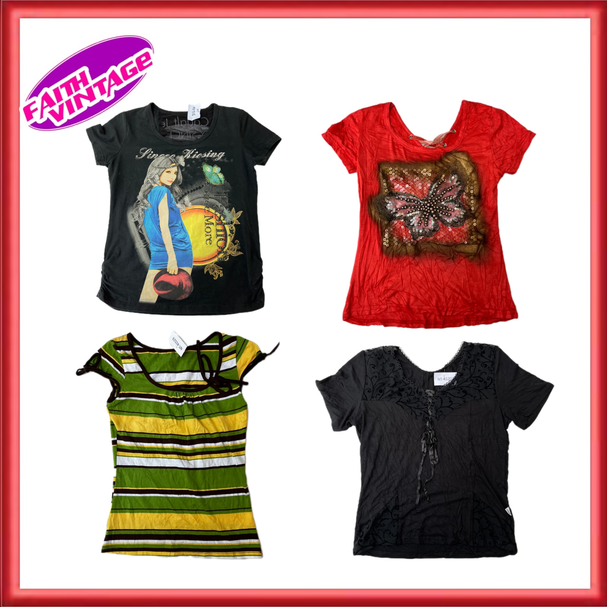 Tidy Hues T-Shirt Bundle (FV-467)