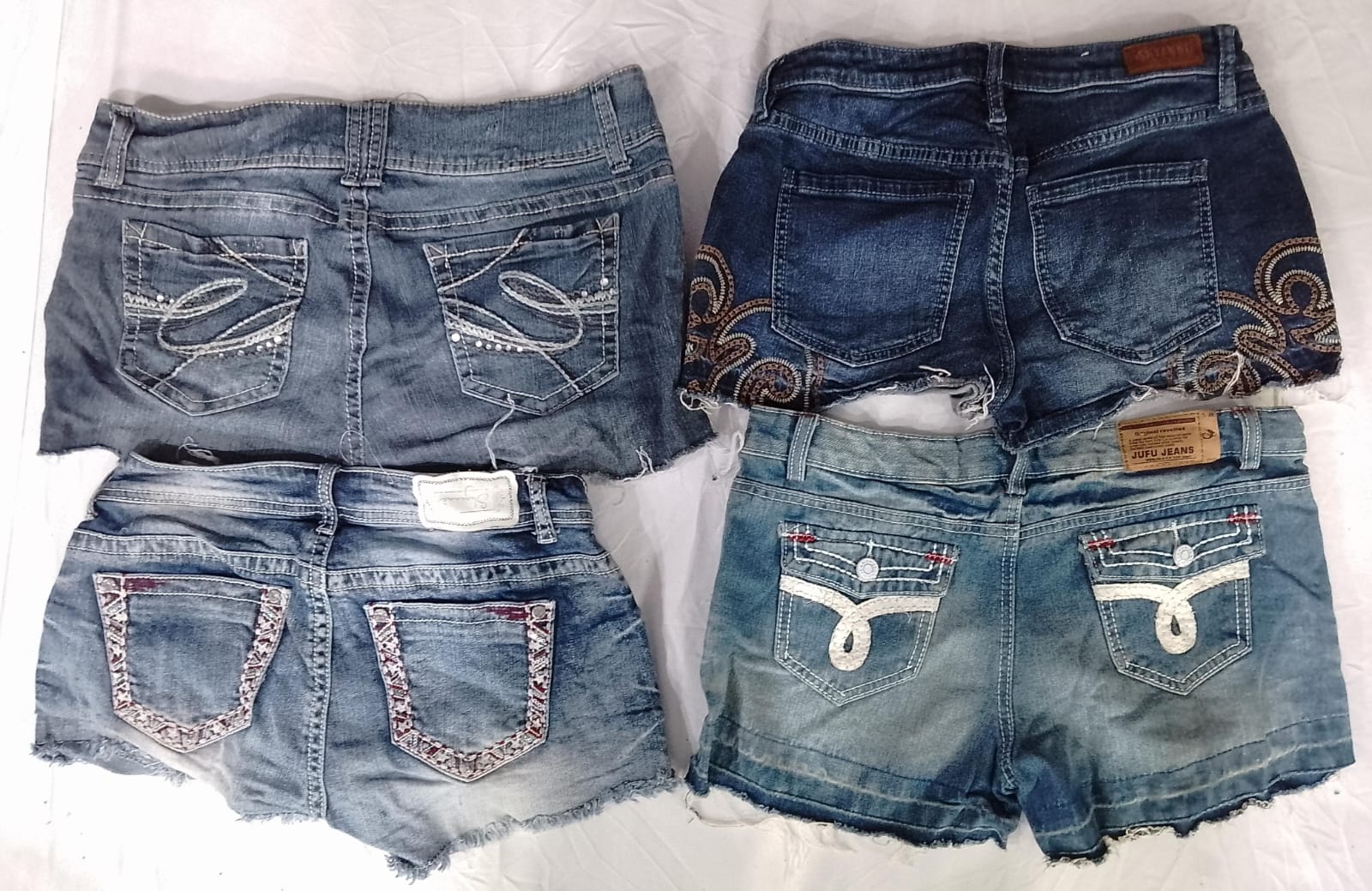 CR6190 Upcycle Y2K Shorts