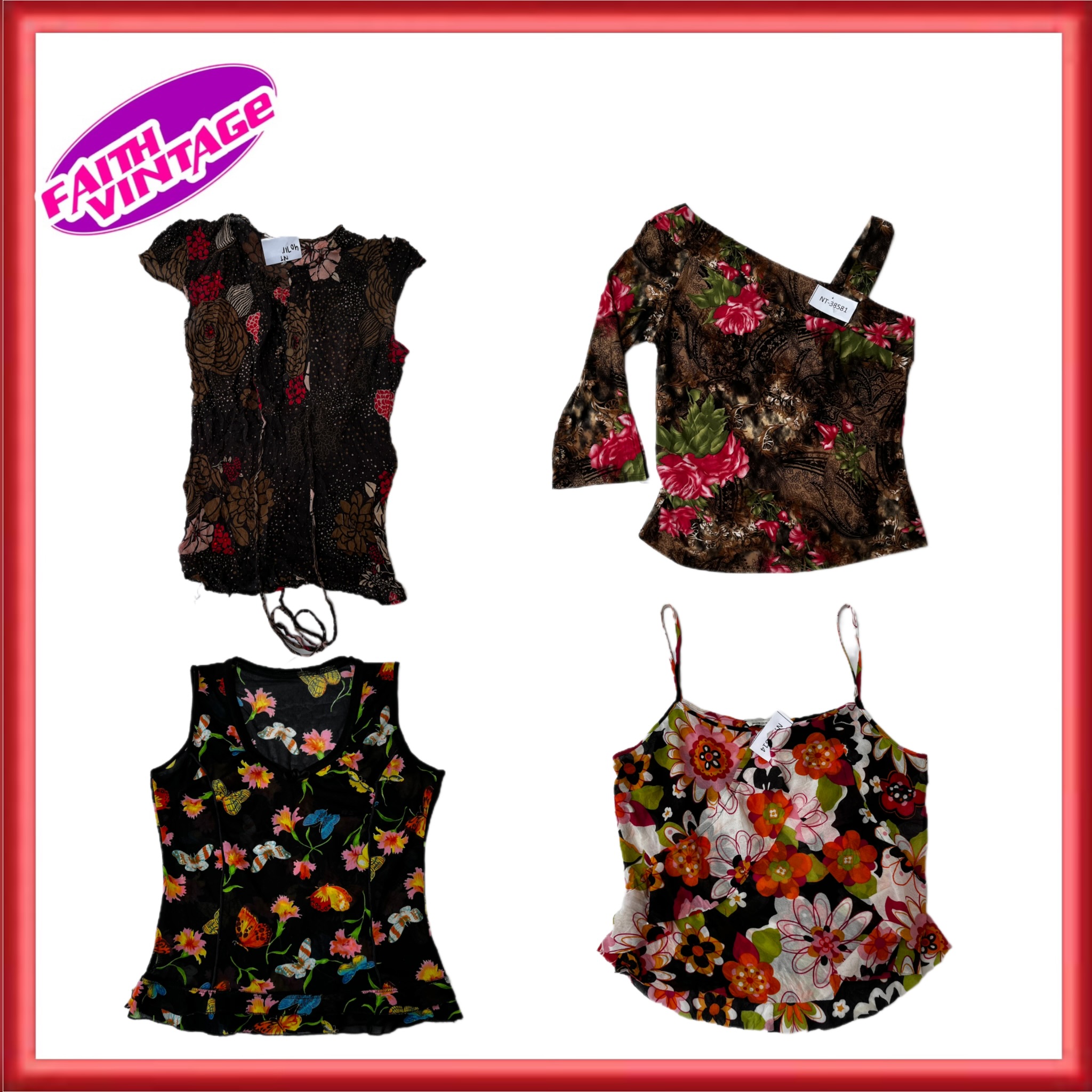 Archeivy Rosy Mix Top Rock und Kleid Bundle (FV-473)