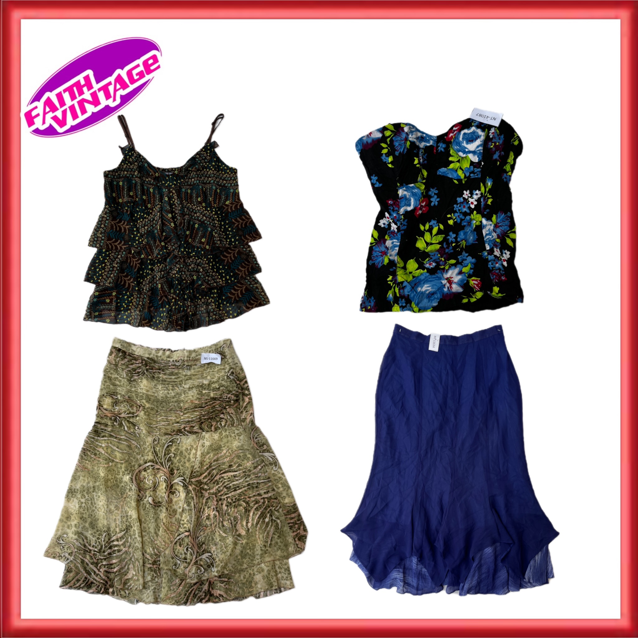 The Monor Girl Top and Skirt Bundle (FV-476)