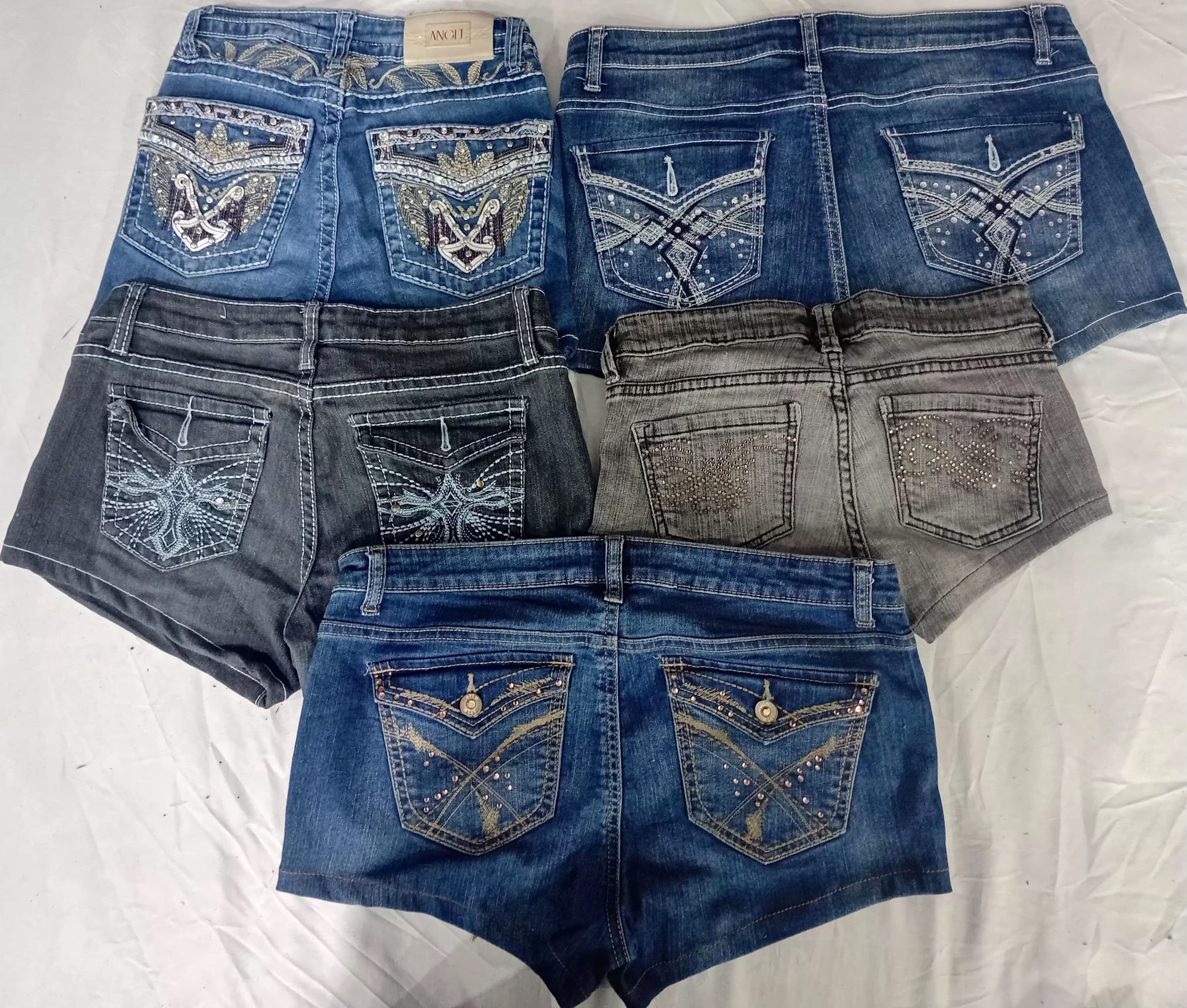CR6193 Upcycle Y2K Shorts