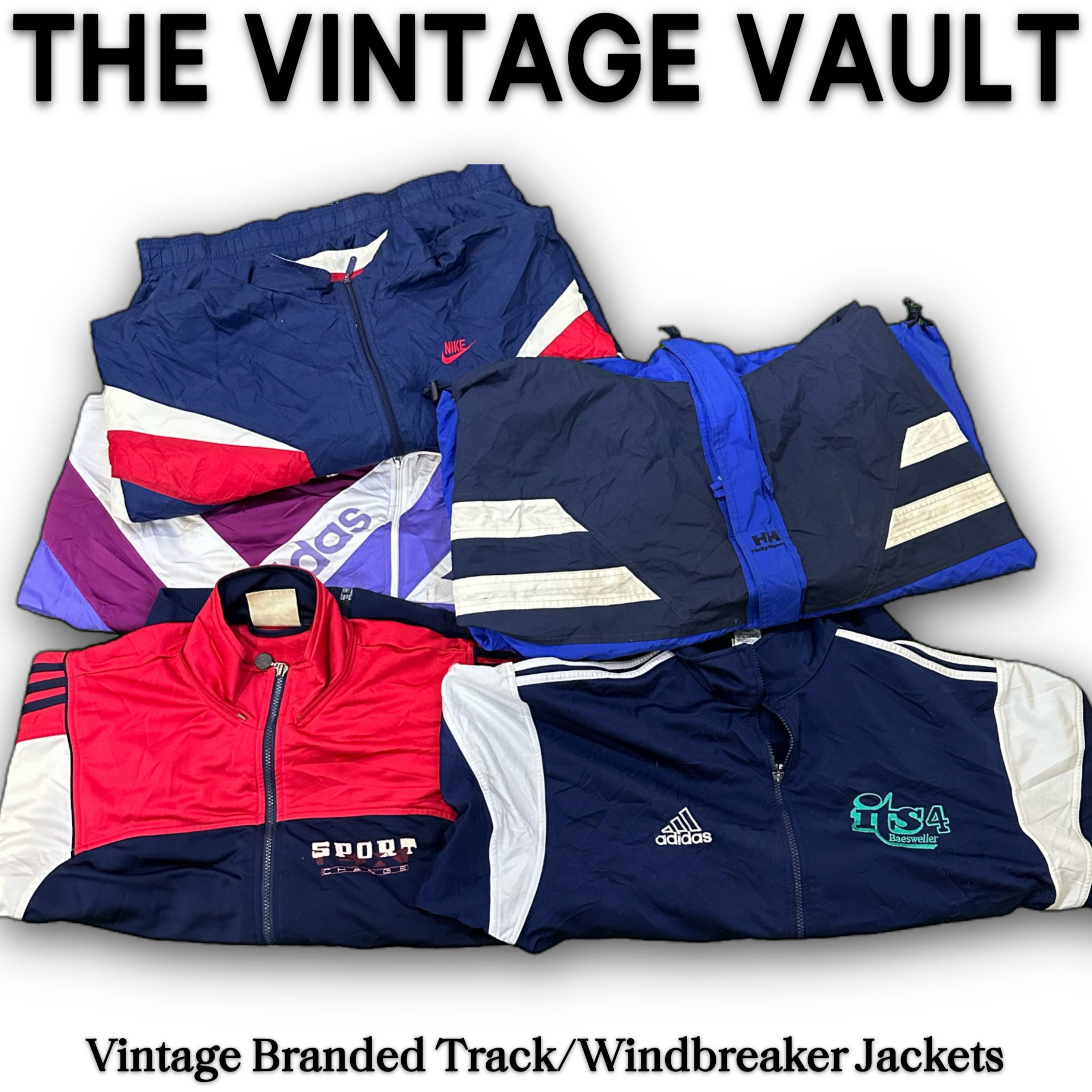 Vintage Branded Track/Windbreaker Jackets
