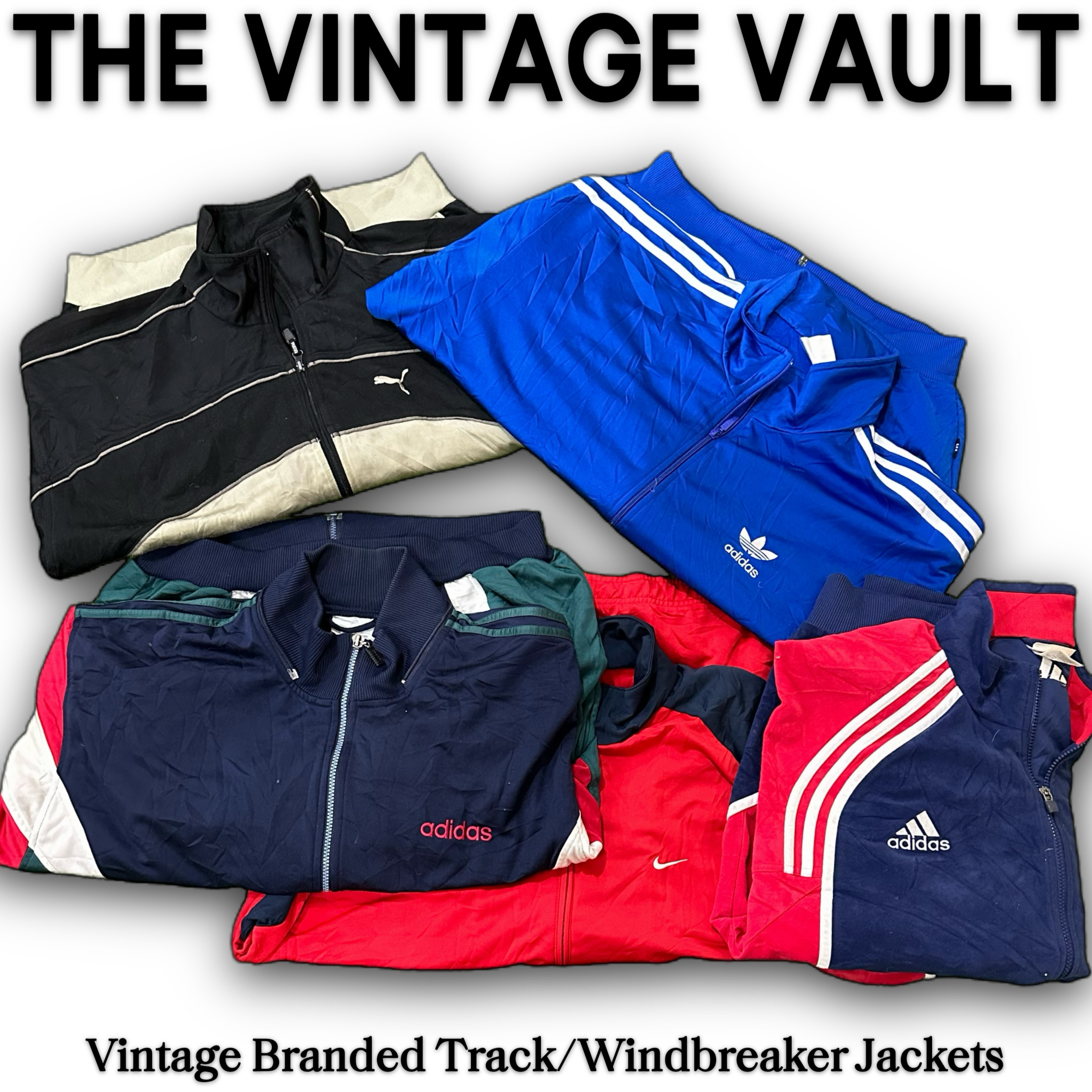 Vintage Branded Track/Windbreaker Jackets