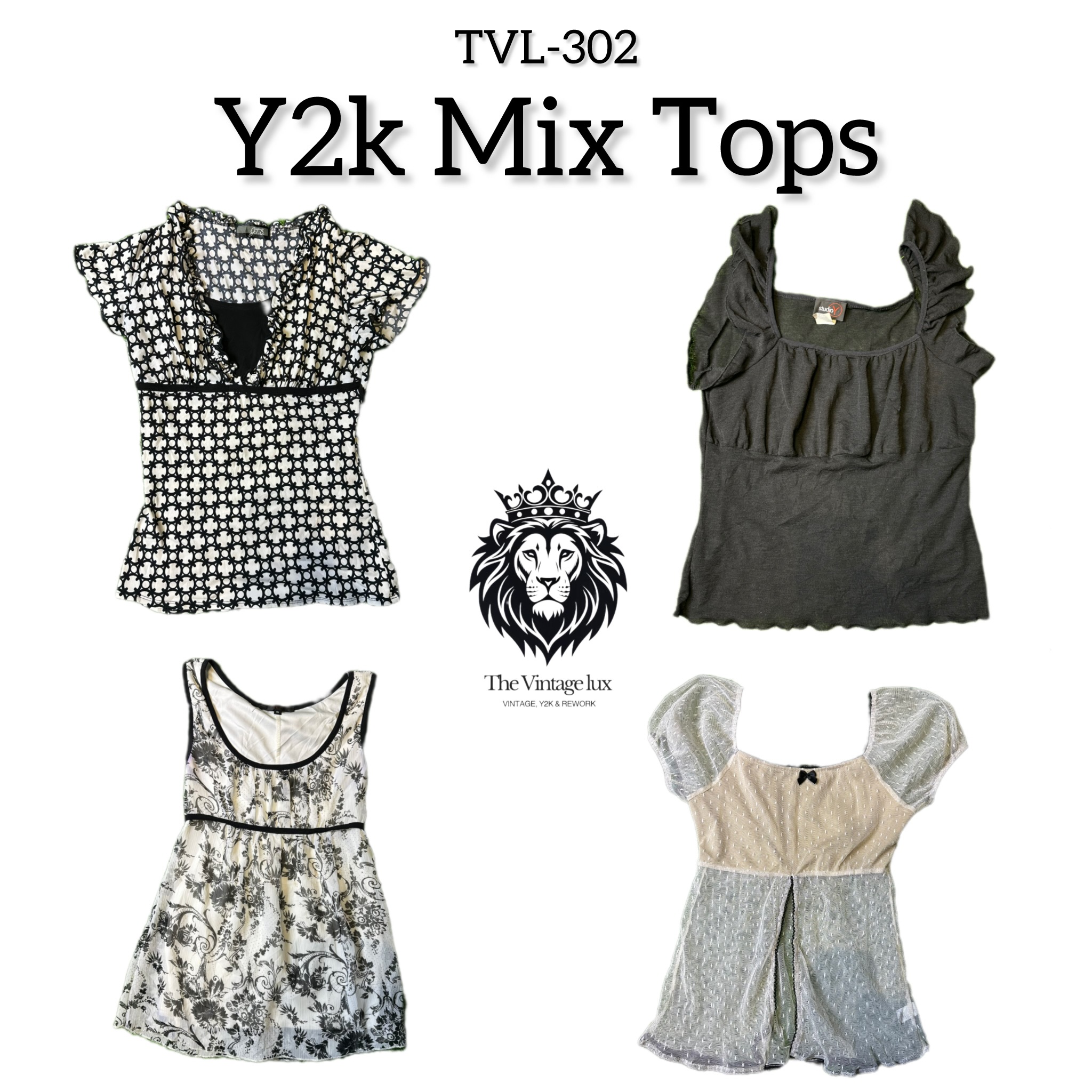 Y2K Mix Tops (TVL-302)