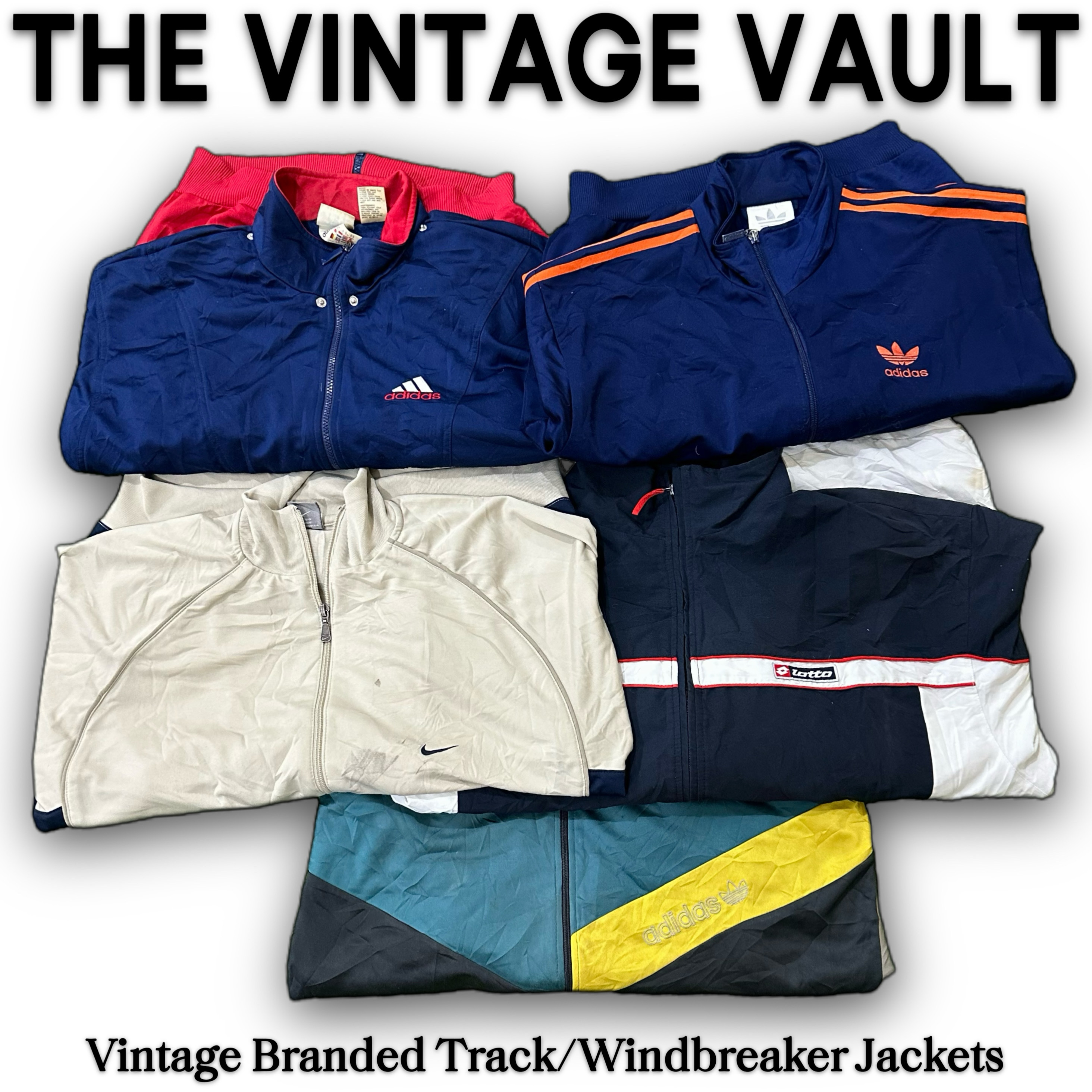 Vintage Branded Track/Windbreaker Jackets