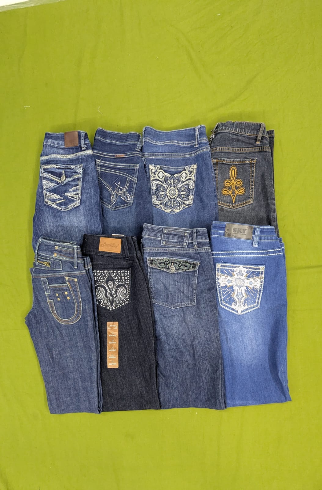 💥 RV1985 Y2K Frauen Bootcut Jeans